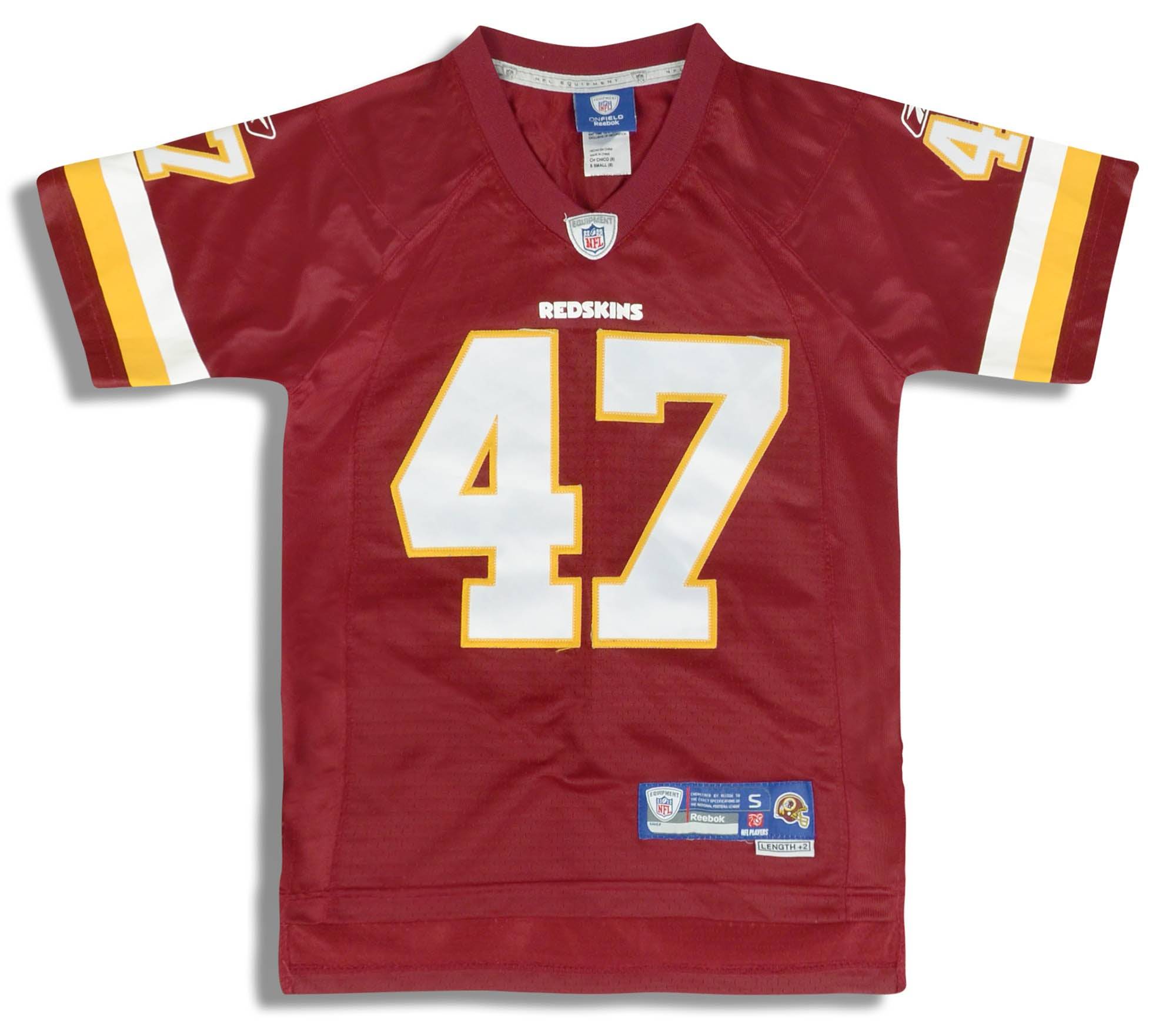 2008-11 Washington Redskins Cooley #47 Reebok Premier Jersey (Home) Y