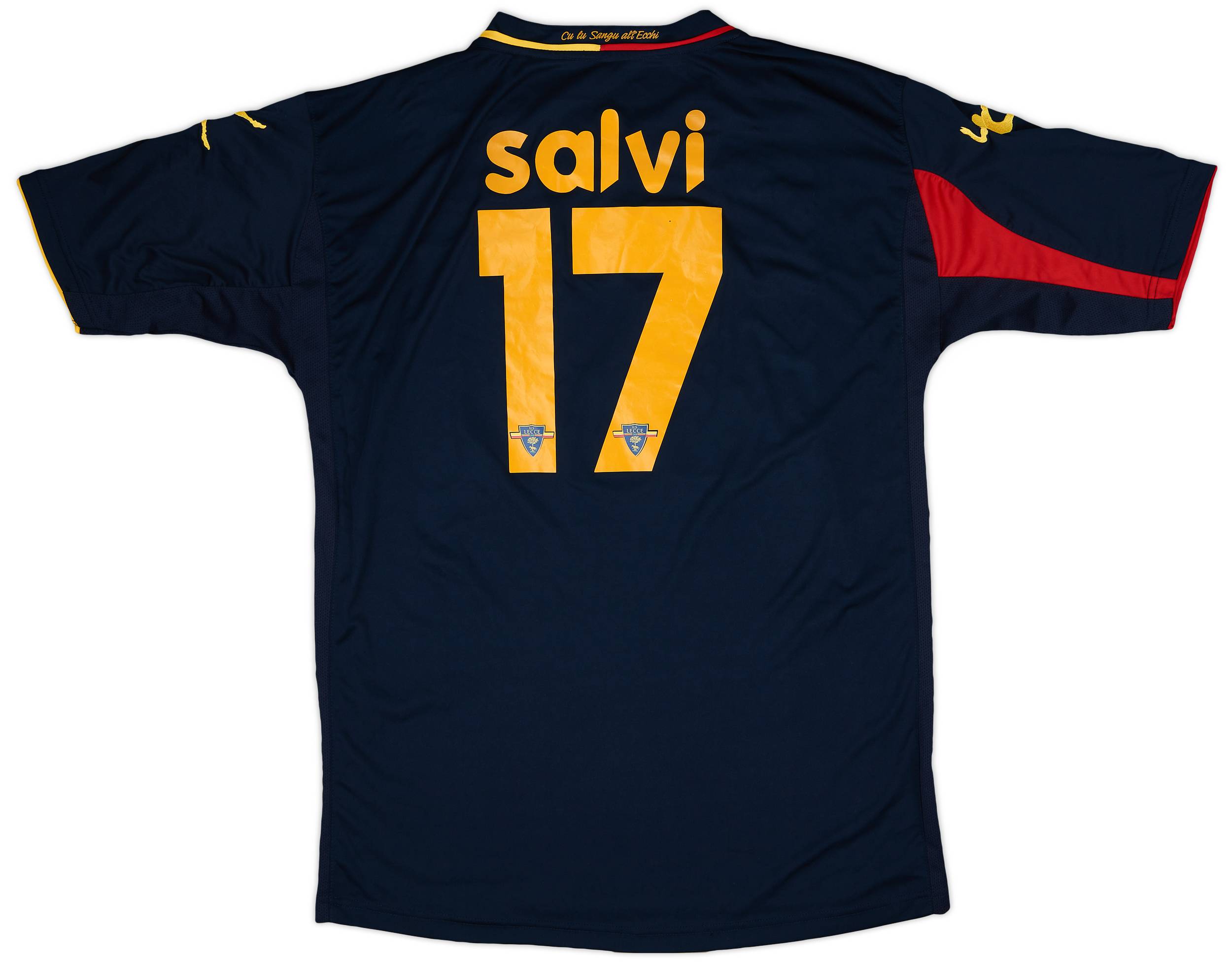2013-14 Lecce Third Shirt Salvi #17 - 6/10 - (XL)