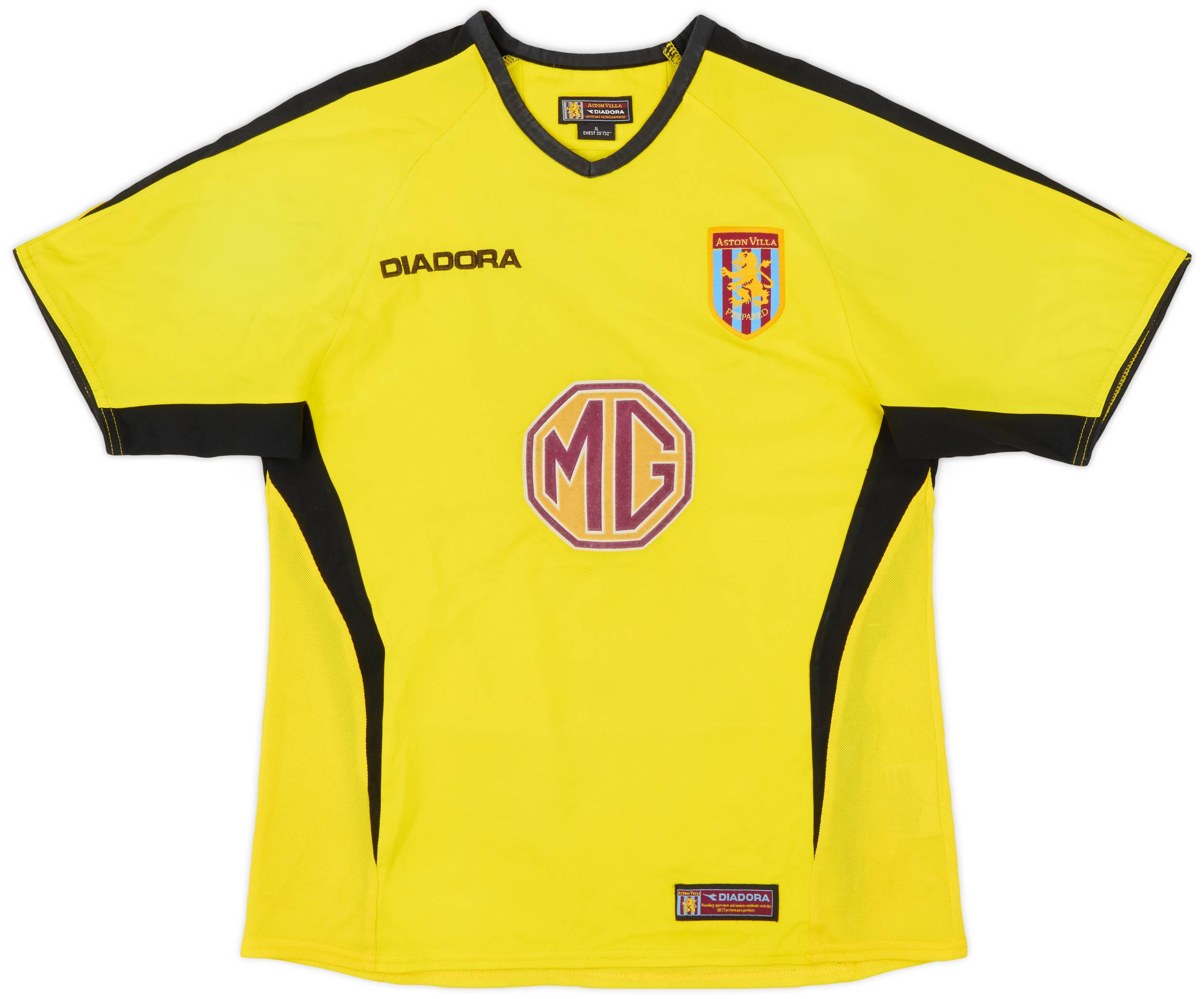 2003-04 Aston Villa Away Shirt - 8/10 - (M.Boys)