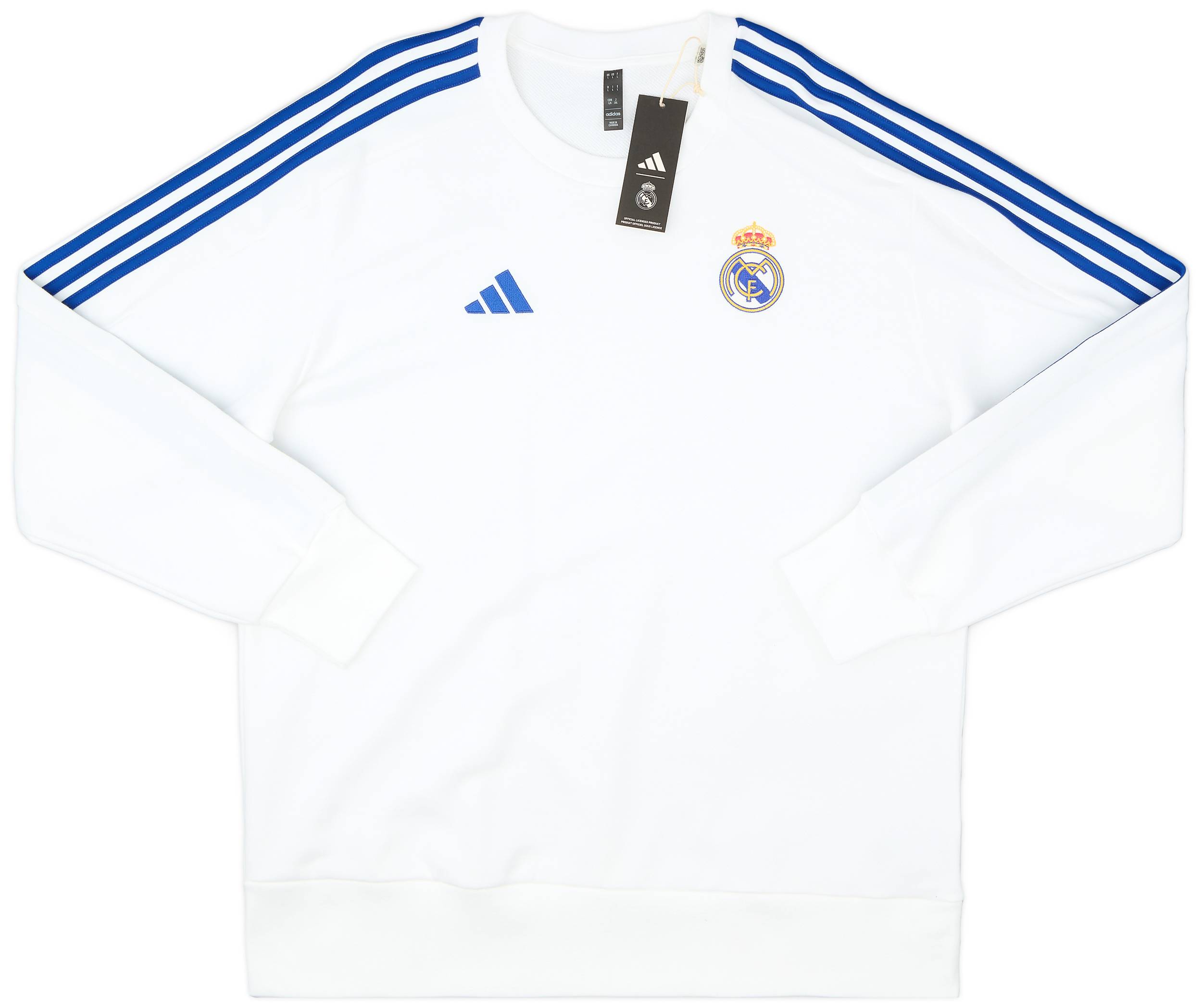 2024 25 Real Madrid adidas DNA Sweat Top