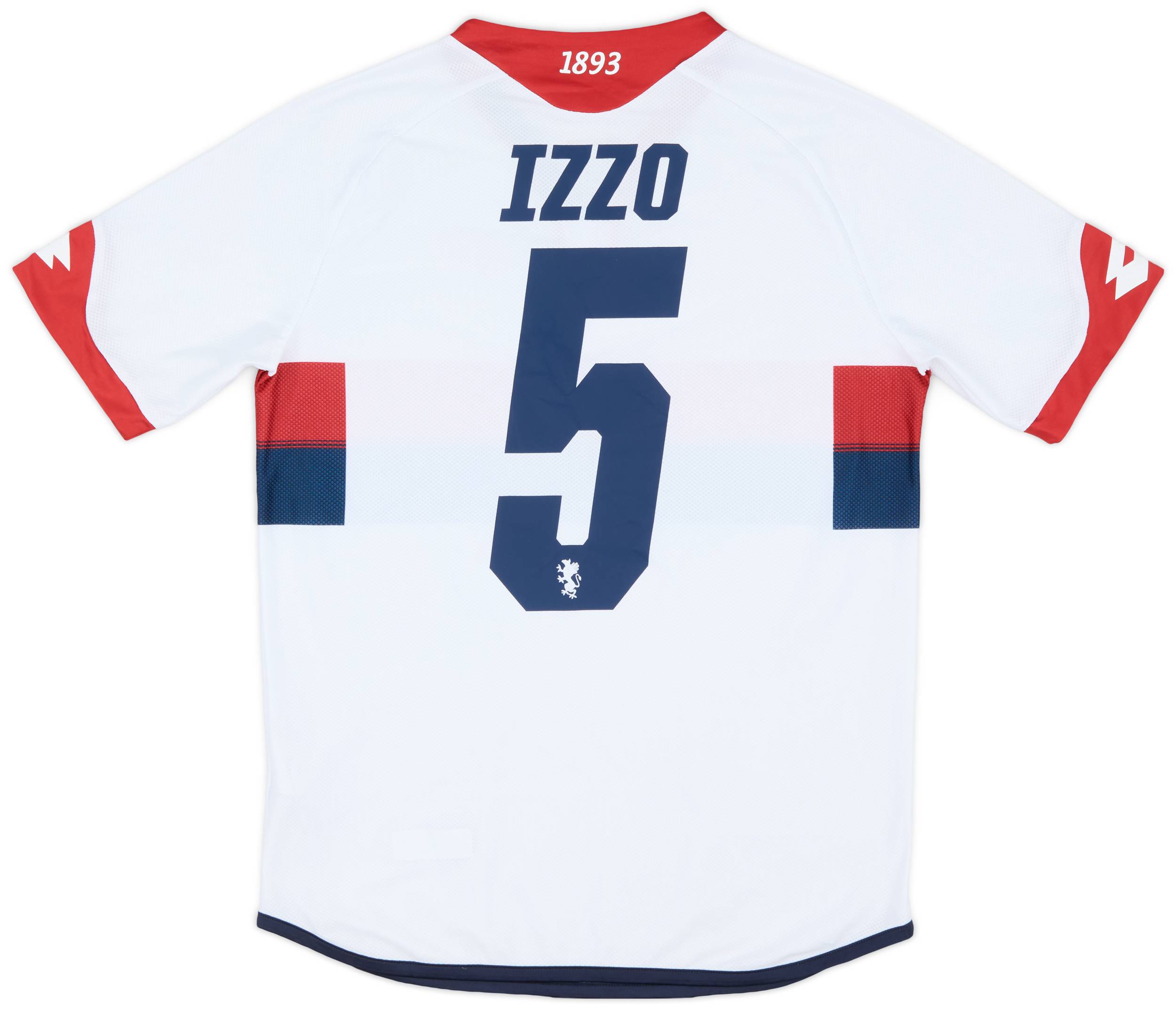 2016-17 Genoa Away Shirt Izzo #5 - 7/10 - (L.Boys)