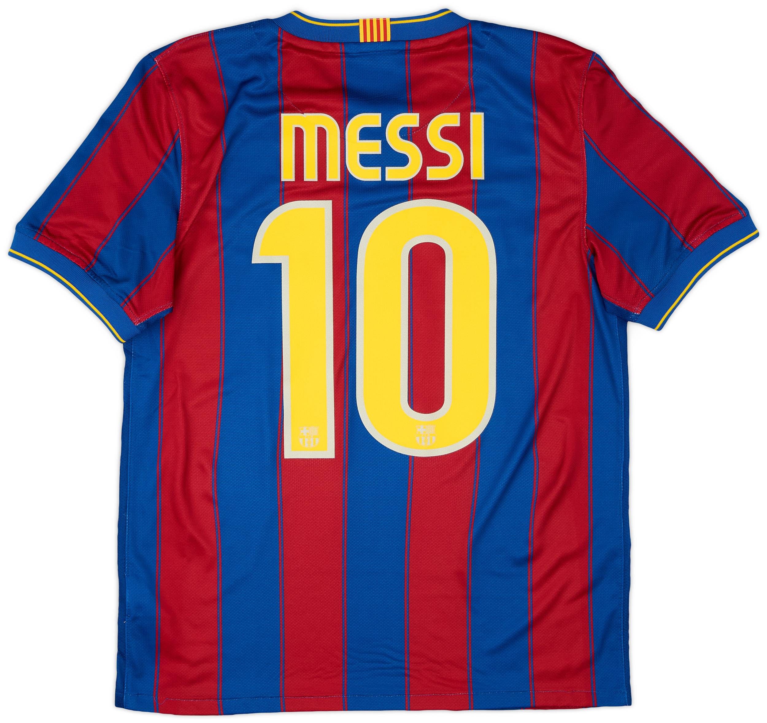 2009-10 Barcelona Home Shirt Messi #10 - 7/10 - (S)
