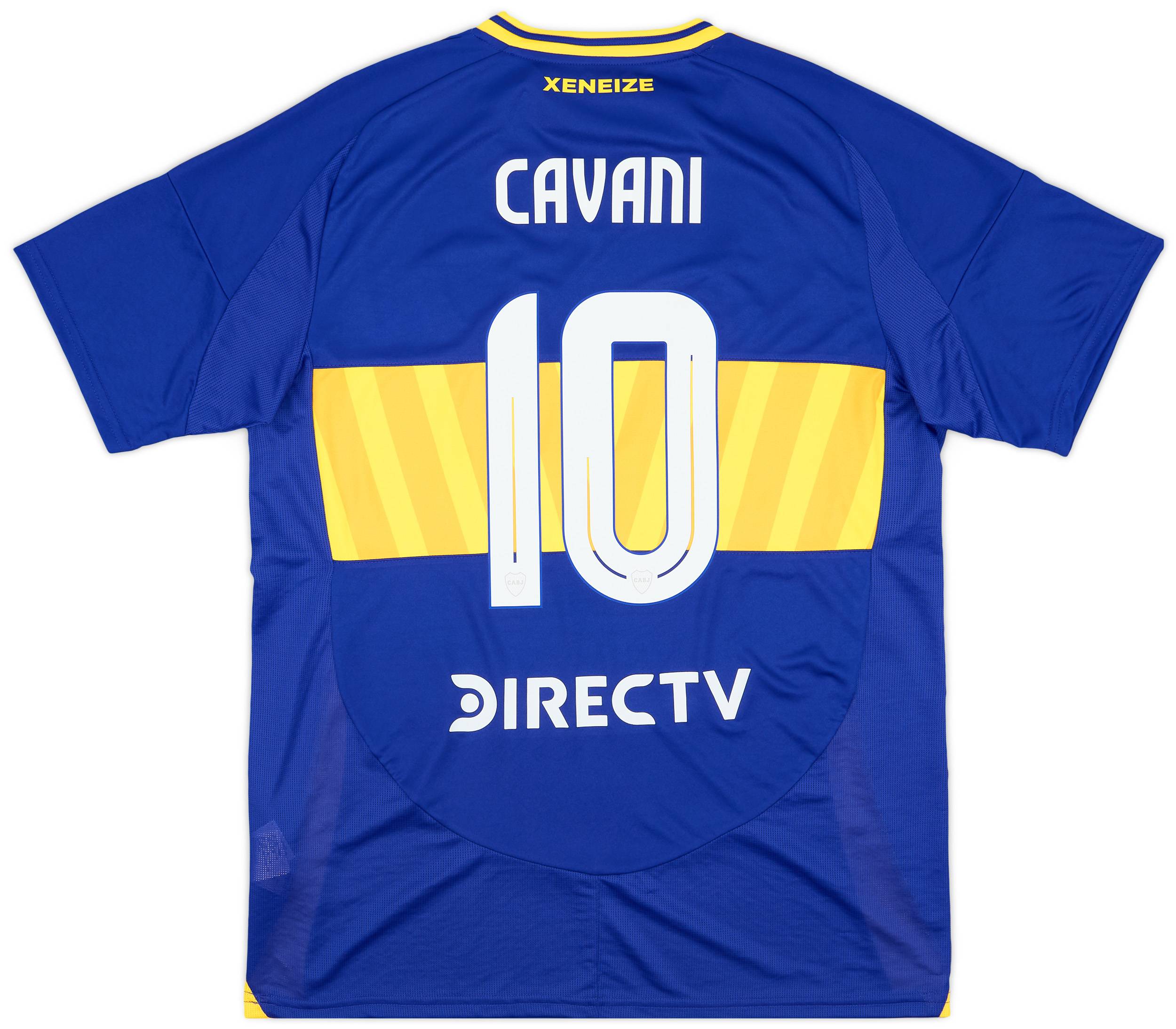 2024-25 Boca Juniors Home Shirt Cavani #10
