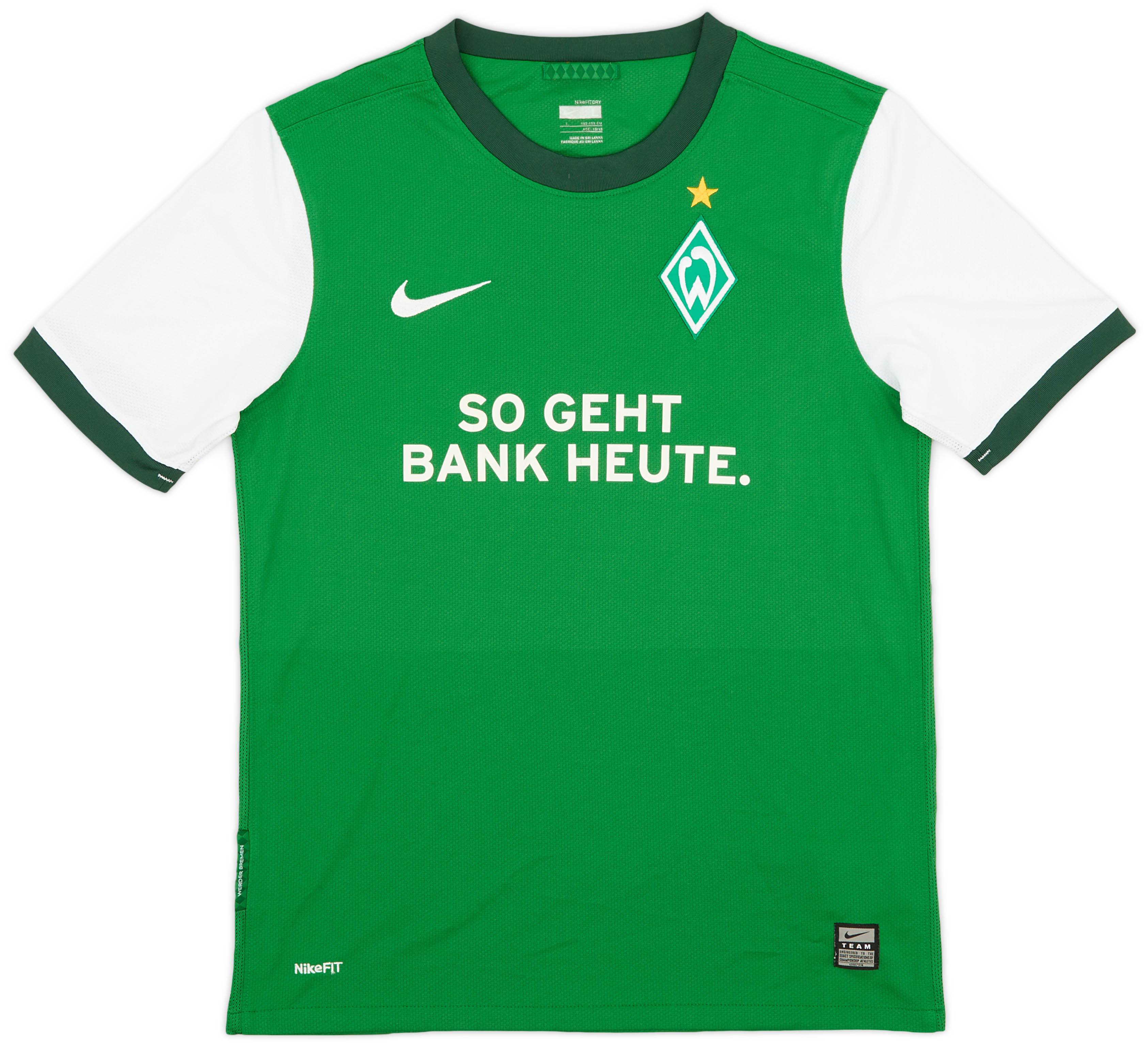 2009-10 Werder Bremen Home Shirt - 8/10 - (L.Boys)