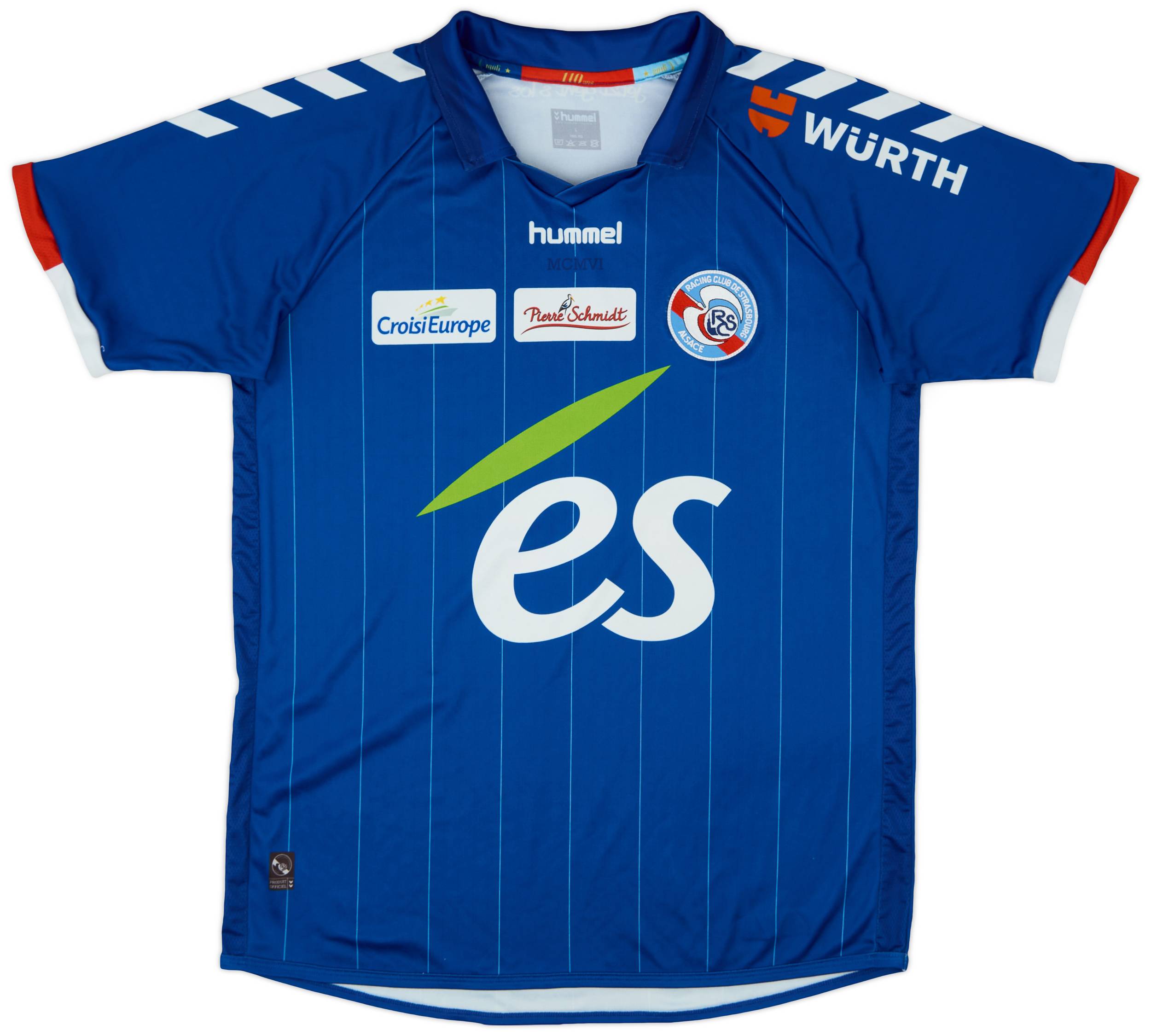 2016-17 Strasbourg Home Shirt - 8/10 - (L)