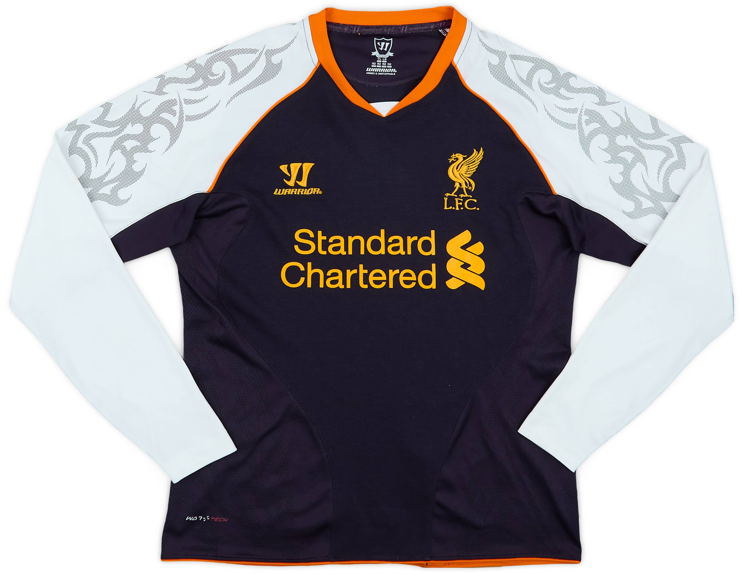 2012-13 Liverpool Third L/S Shirt - 8/10 - (L.Boys)