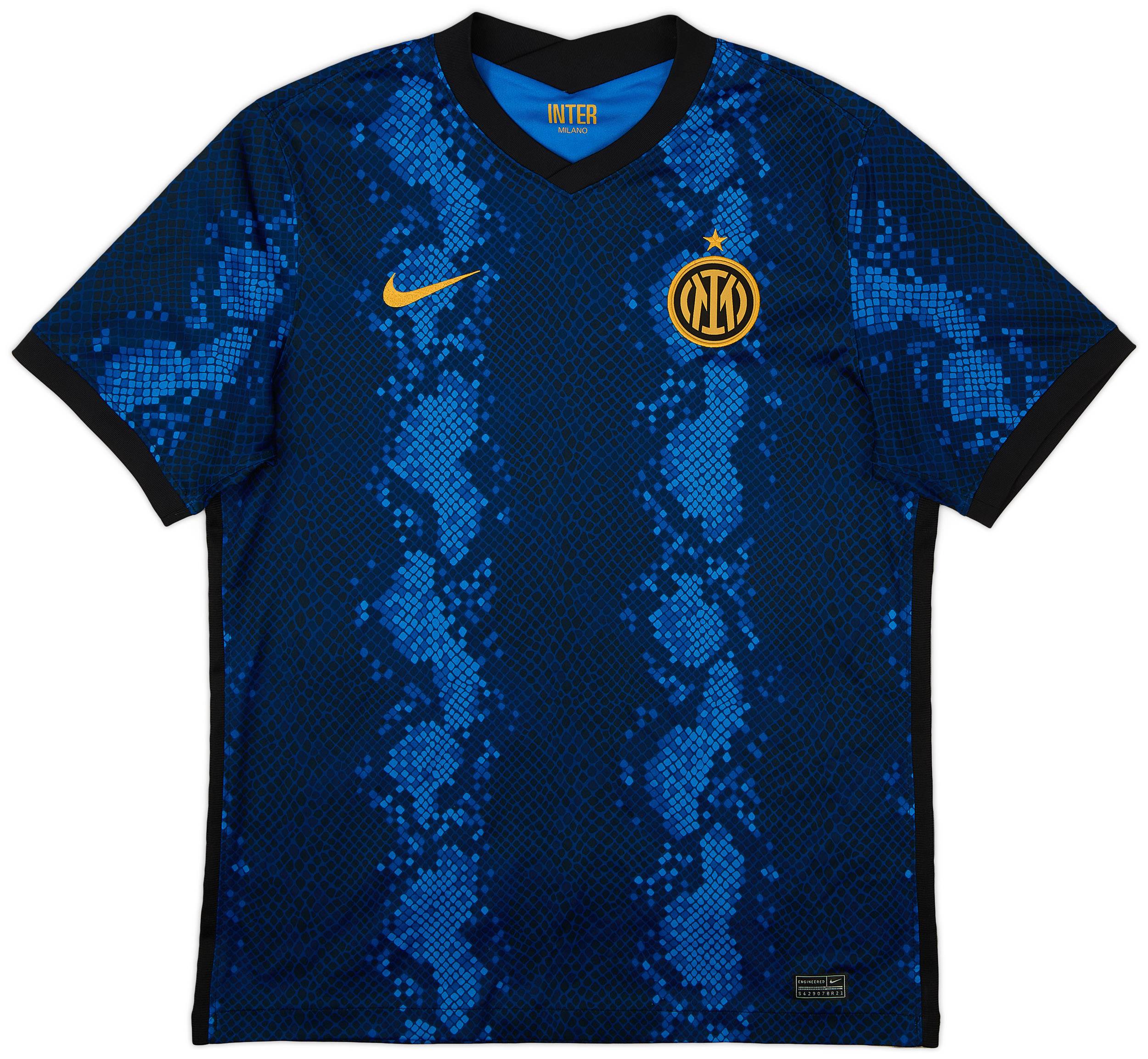 2021-22 Inter Milan Home Shirt - 9/10 - (L)