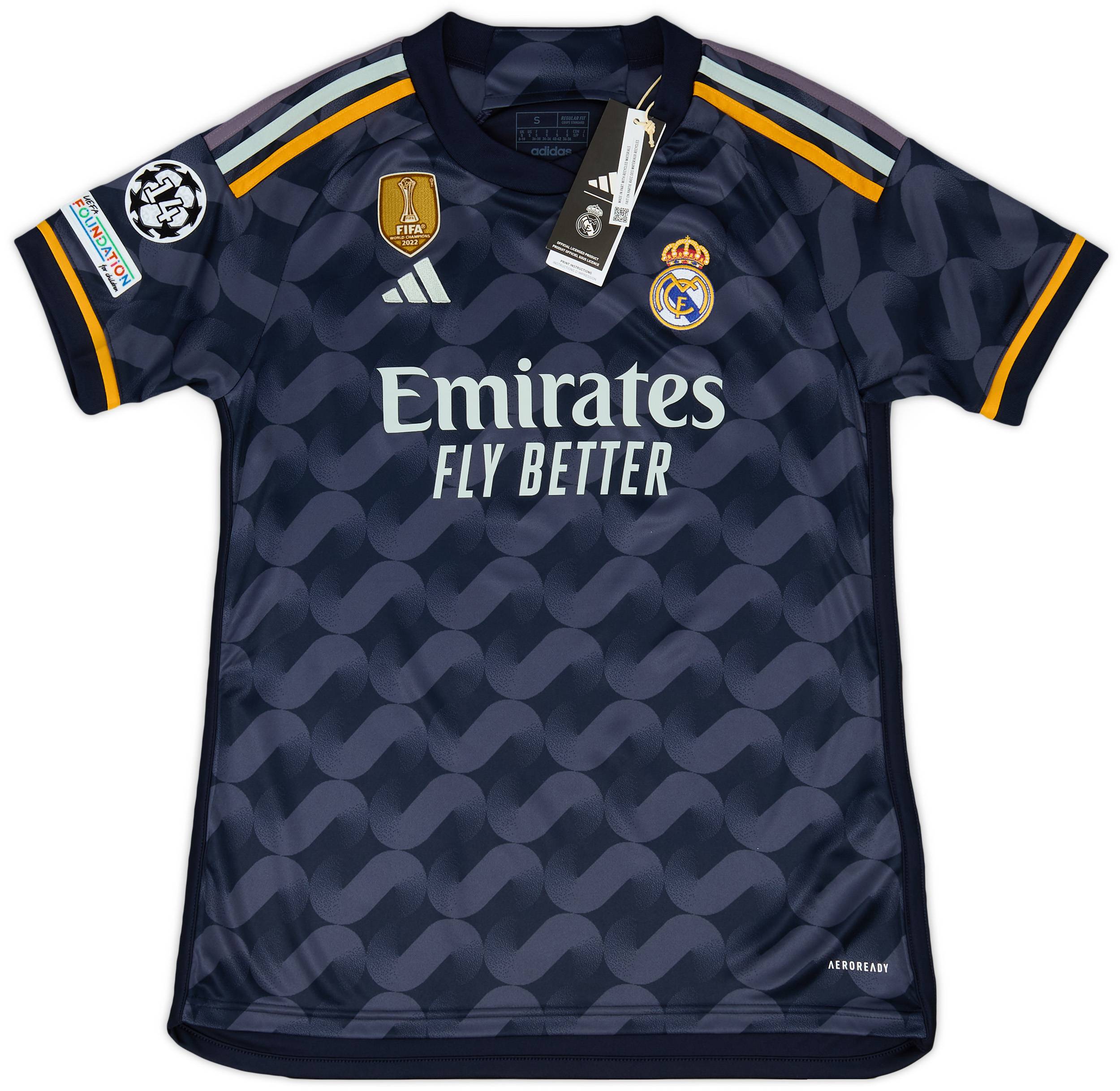 2023-24 Real Madrid Away CL Shirt (Women's S)