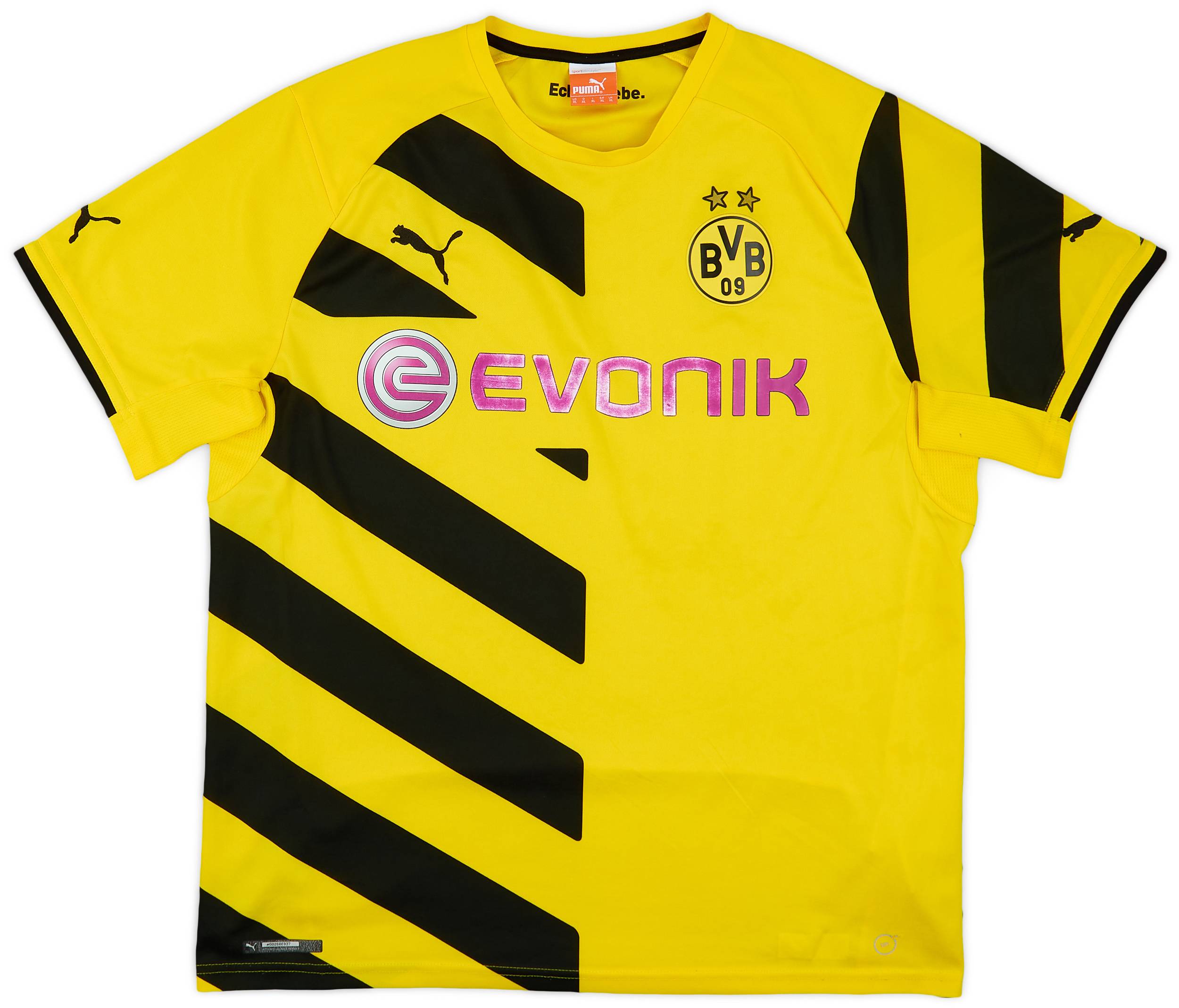 2014-15 Borussia Dortmund Home Shirt - 5/10 - (XL)