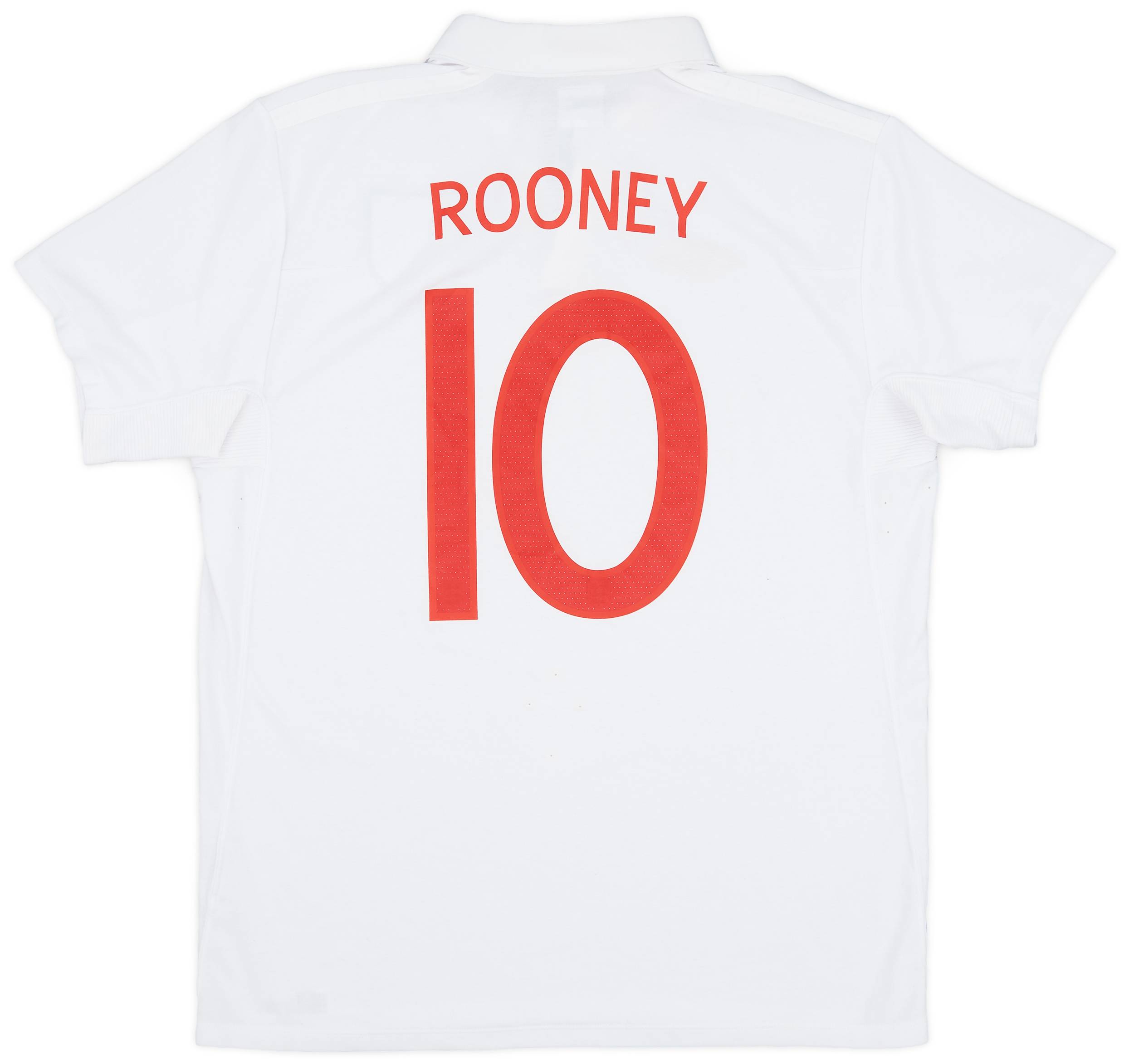 2009-10 England 'South Africa' Home Shirt Rooney #10 - 9/10 - (L)