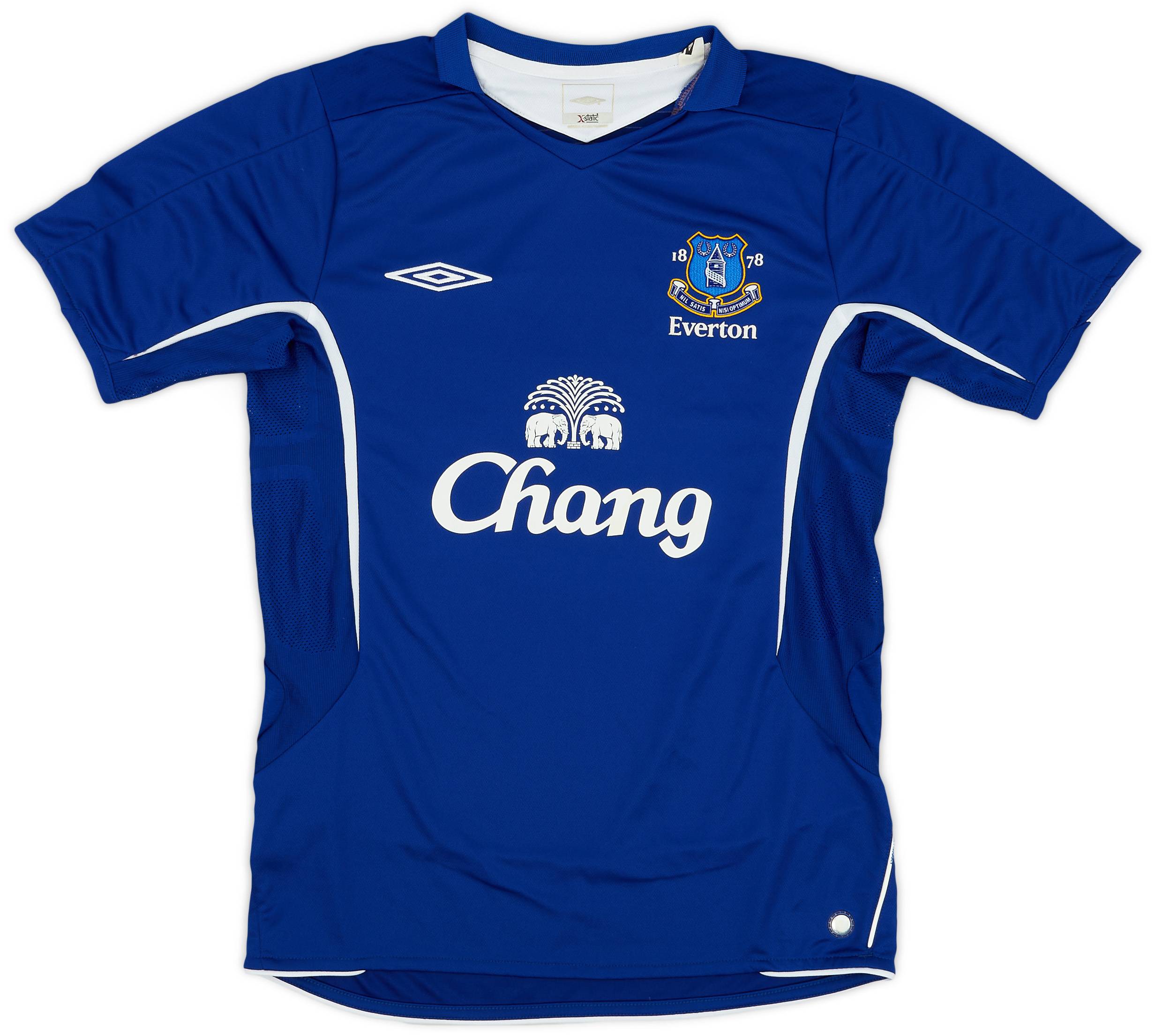 2005-06 Everton Home Shirt - 10/10 - (S)