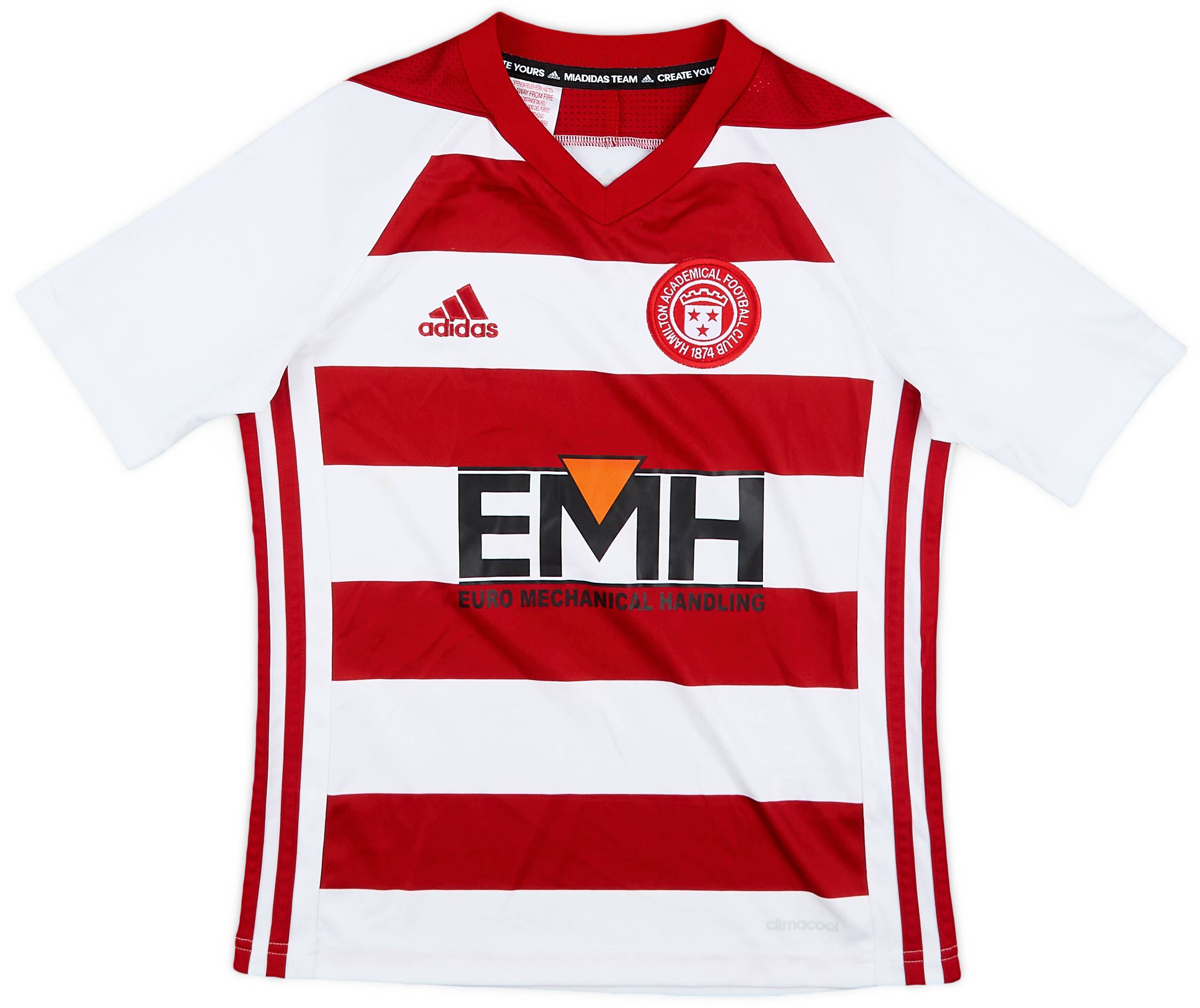 2019-20 Hamilton Academical Home Shirt - 8/10 - (S.Boys)