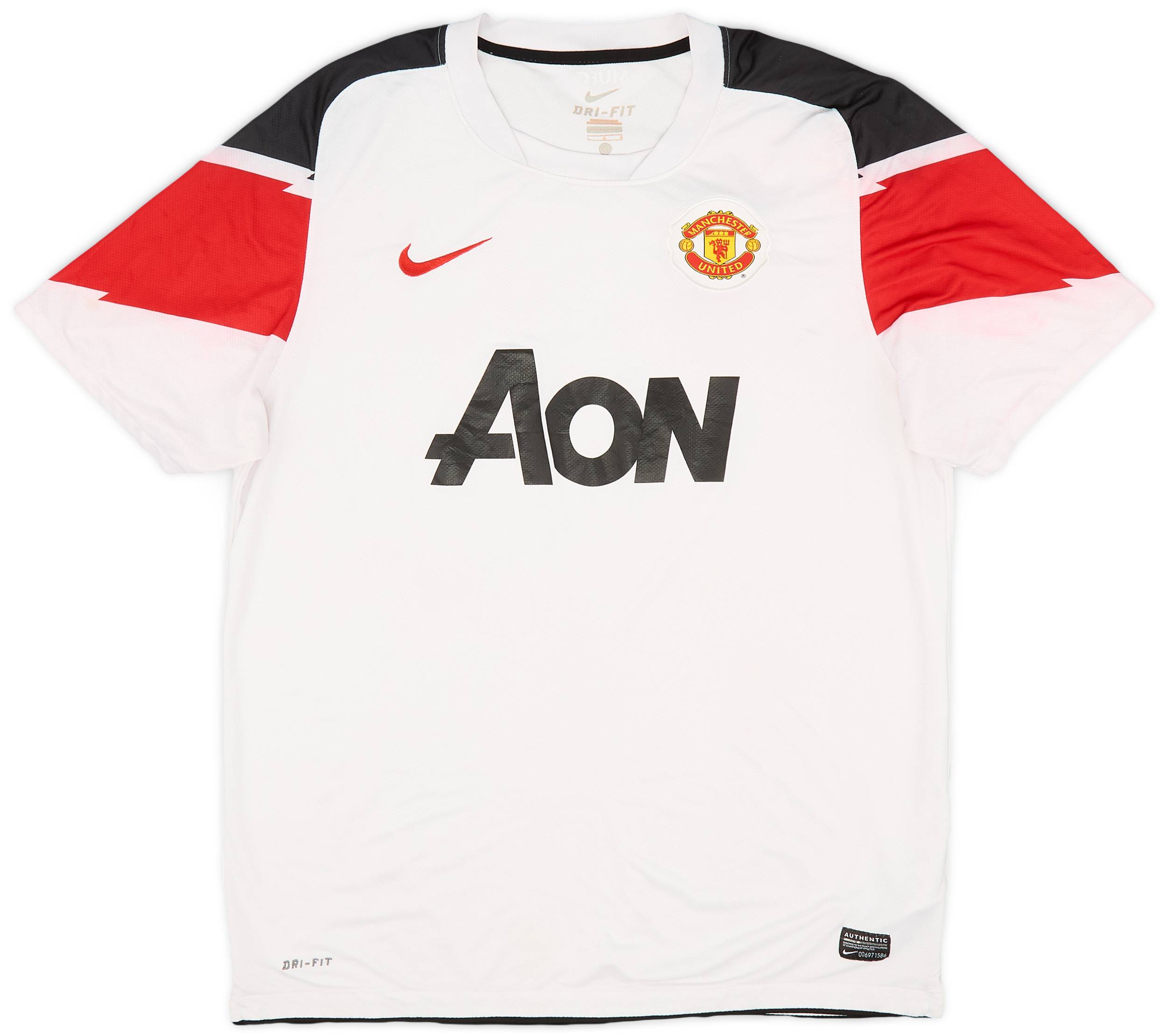 2010-12 Manchester United Away Shirt - 5/10 - (L)