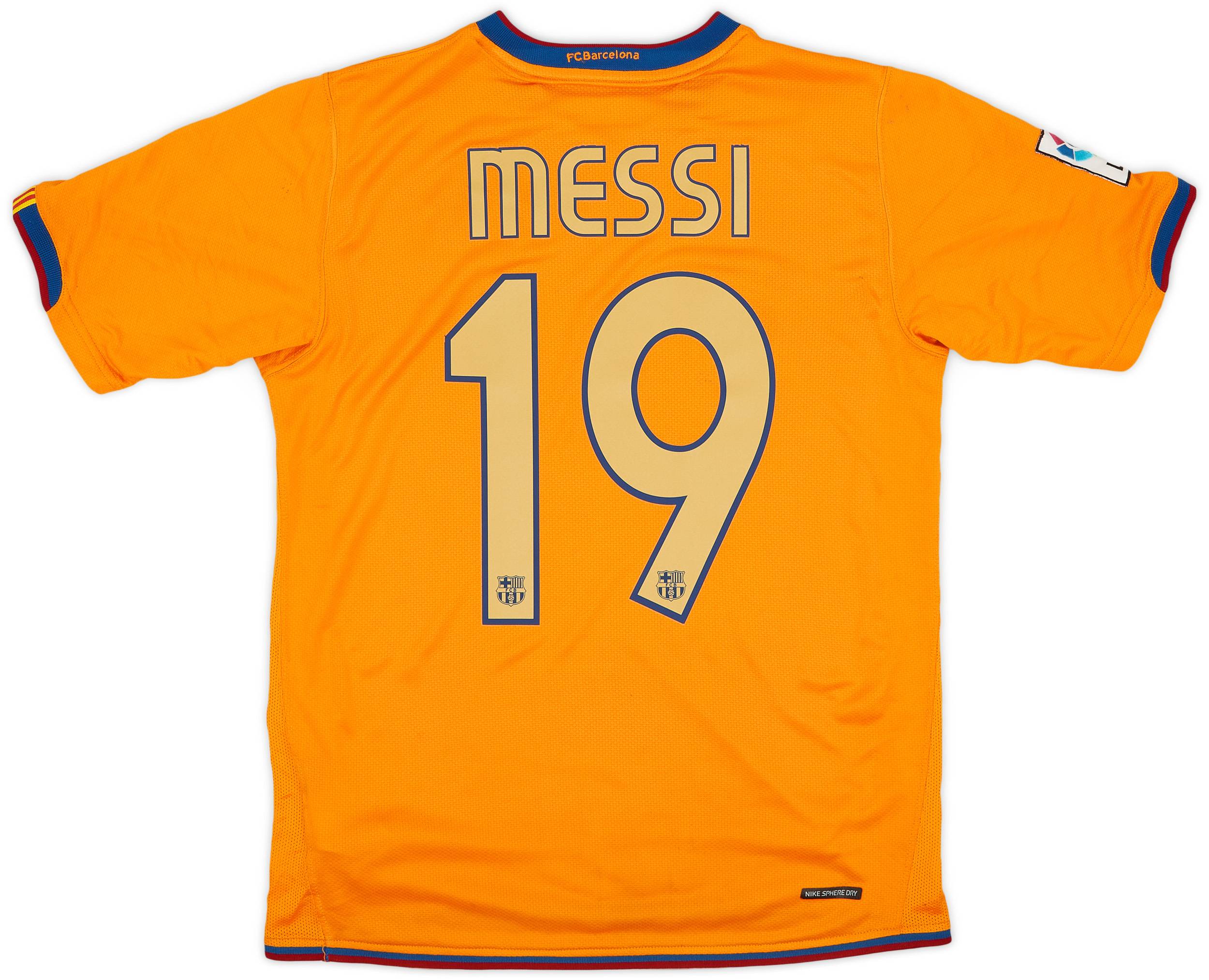 2006-08 Barcelona Away Shirt Messi #19 - 5/10 - (S)