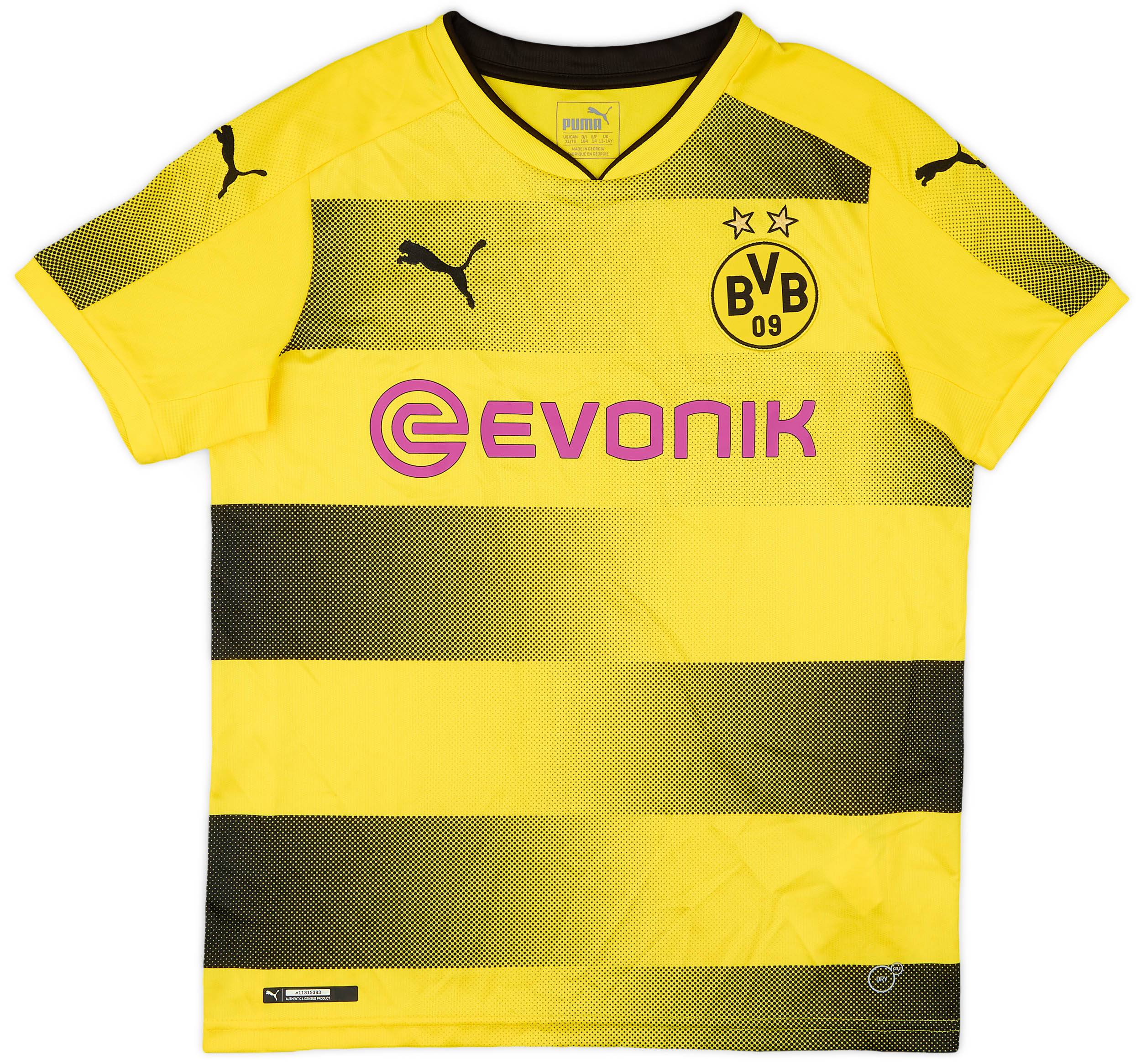 2017-18 Borussia Dortmund Home Shirt - 9/10 - (L.Boys)