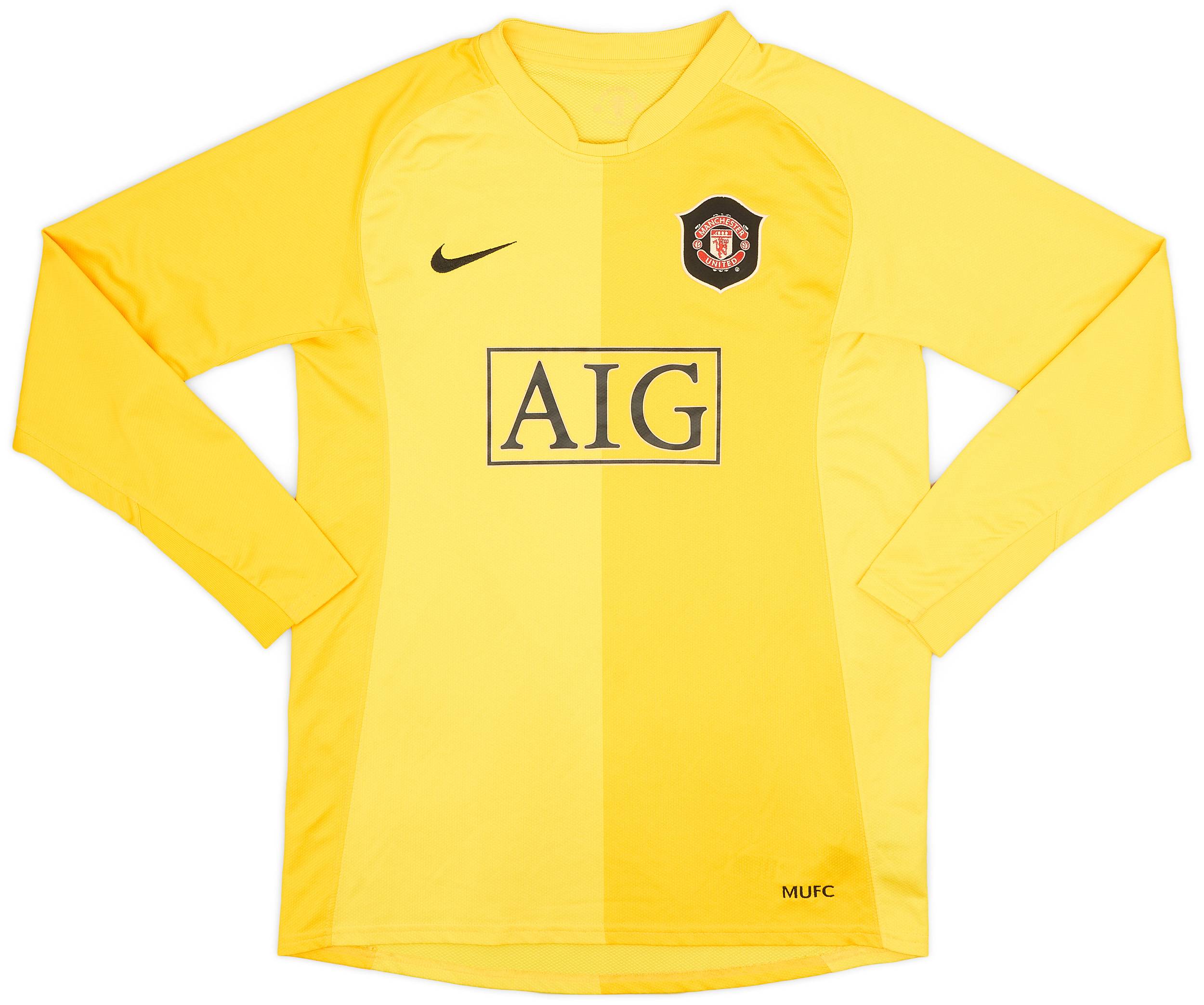2006-07 Manchester United GK Shirt - 10/10 - (XL.Boys)