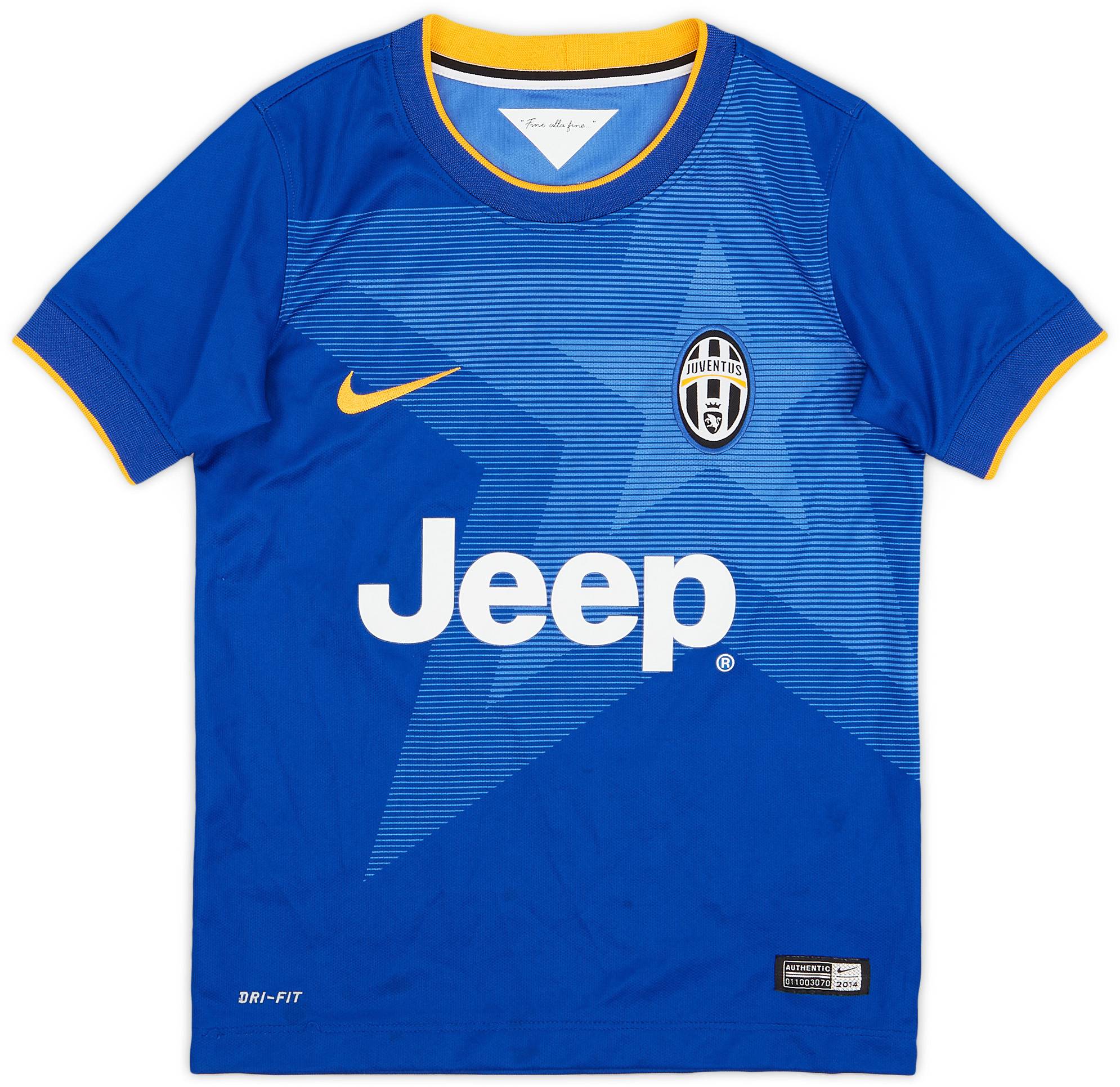 2014-15 Juventus Away Shirt - 8/10 - (S.Boys)