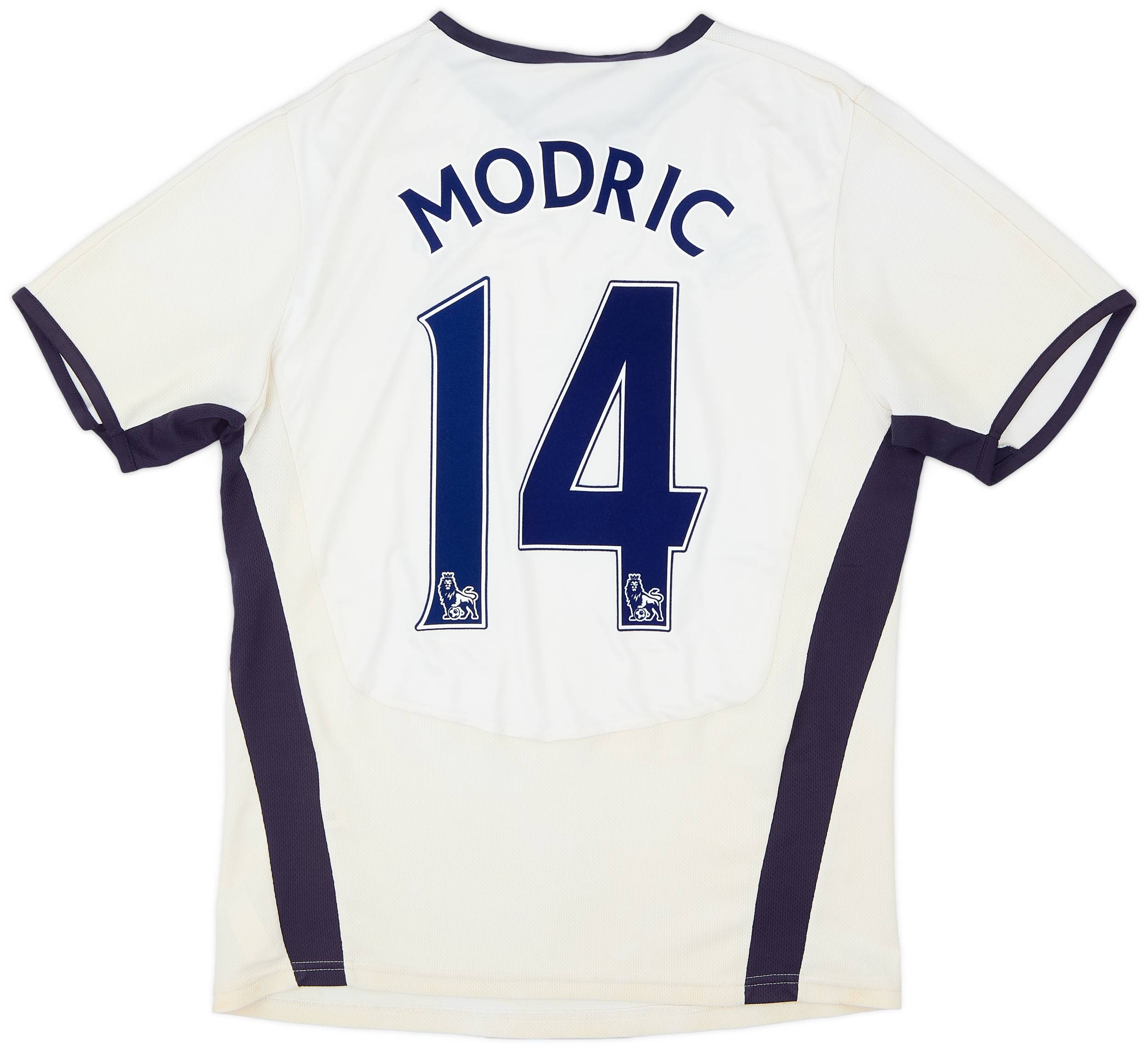 2008 09 Tottenham Home Shirt Modric 14 5 10 L
