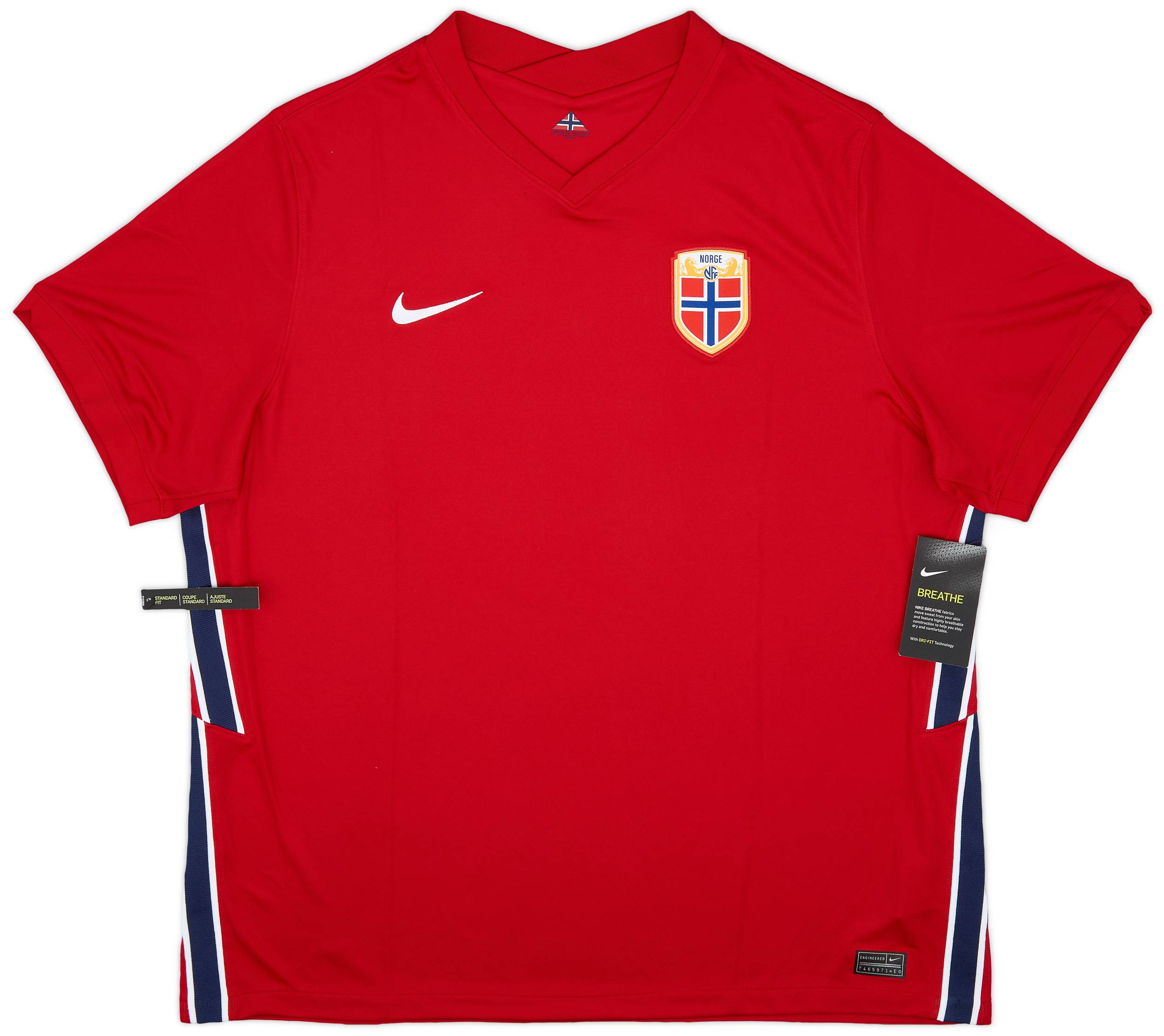 2020-22 Norway Home Shirt (XXL)