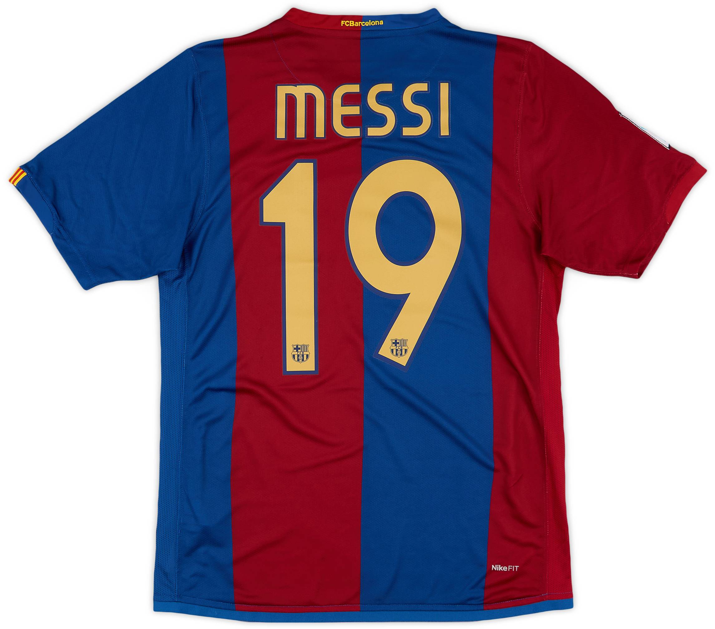 2006-07 Barcelona Home Shirt Messi #19 - 8/10 - (S)