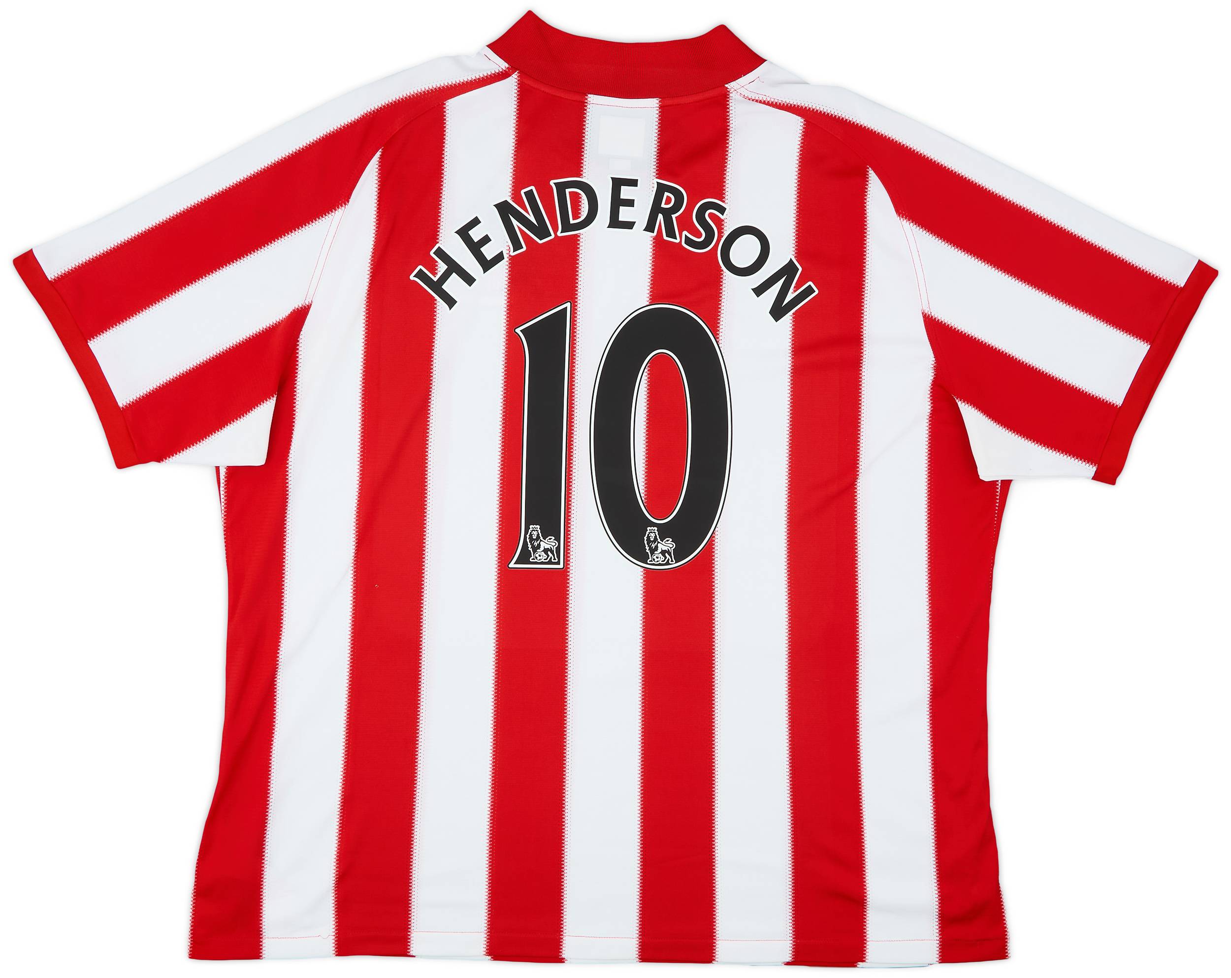 2010-11 Sunderland Home Shirt Henderson #10 - 5/10 - (XXL)