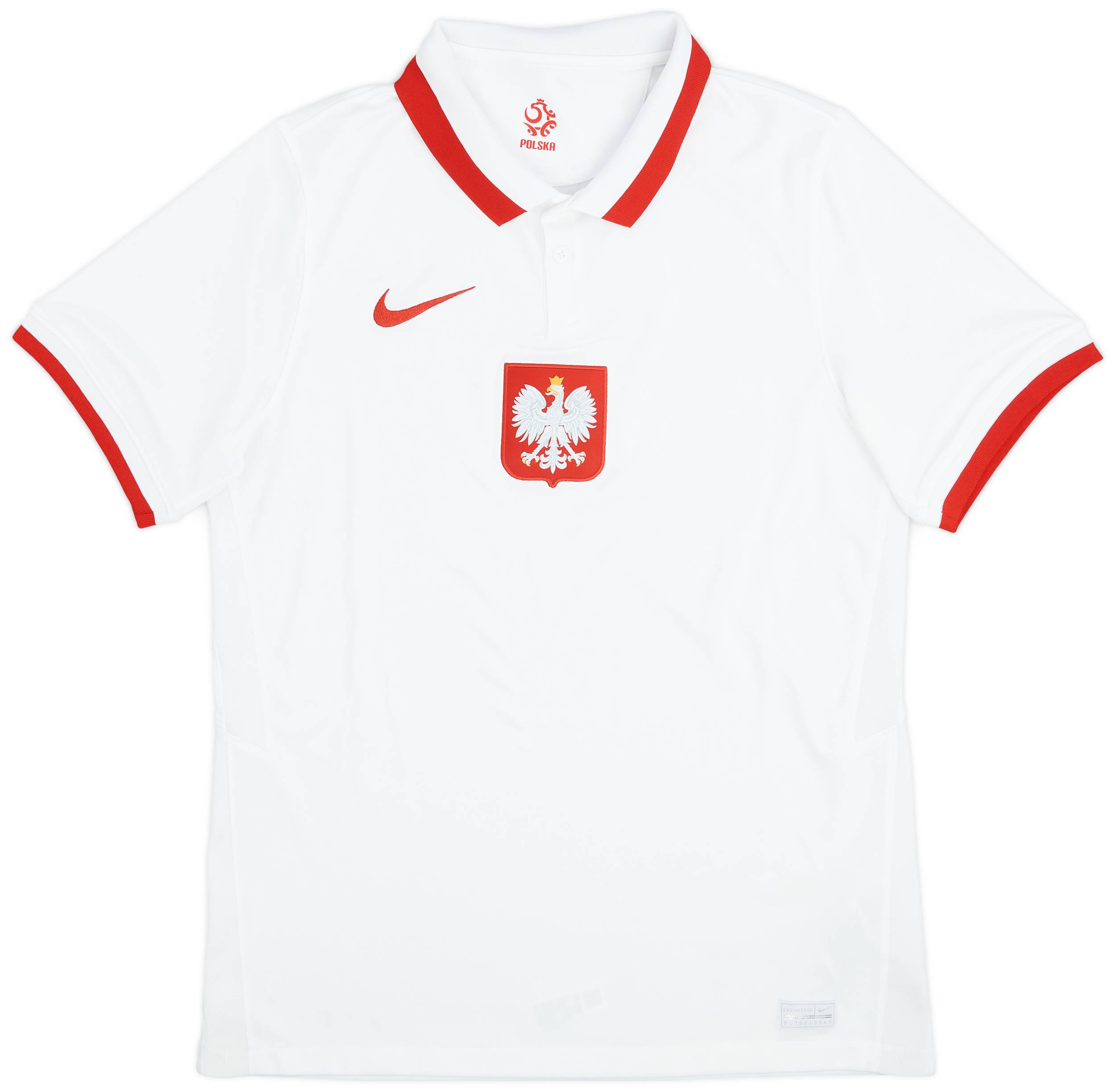 2020-21 Poland Home Shirt - 9/10 - (M)