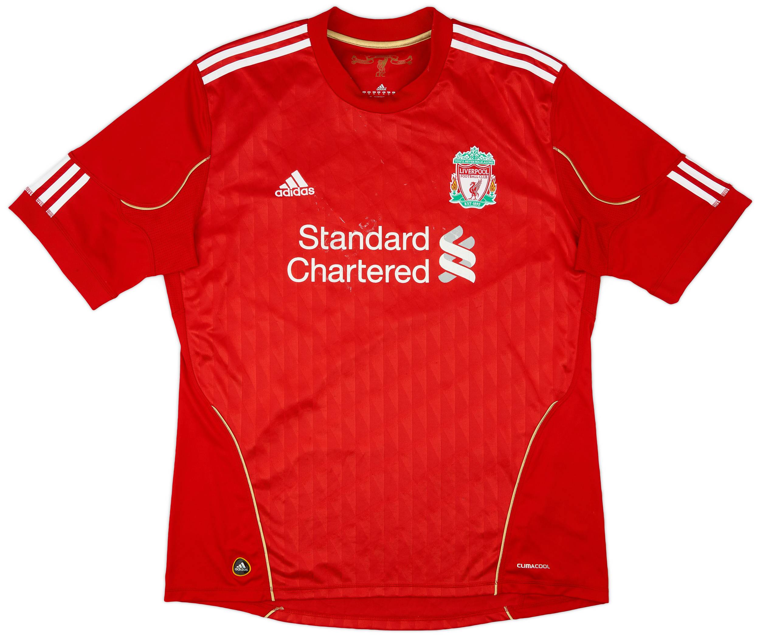 2010-12 Liverpool Home Shirt - 5/10 - (XL)
