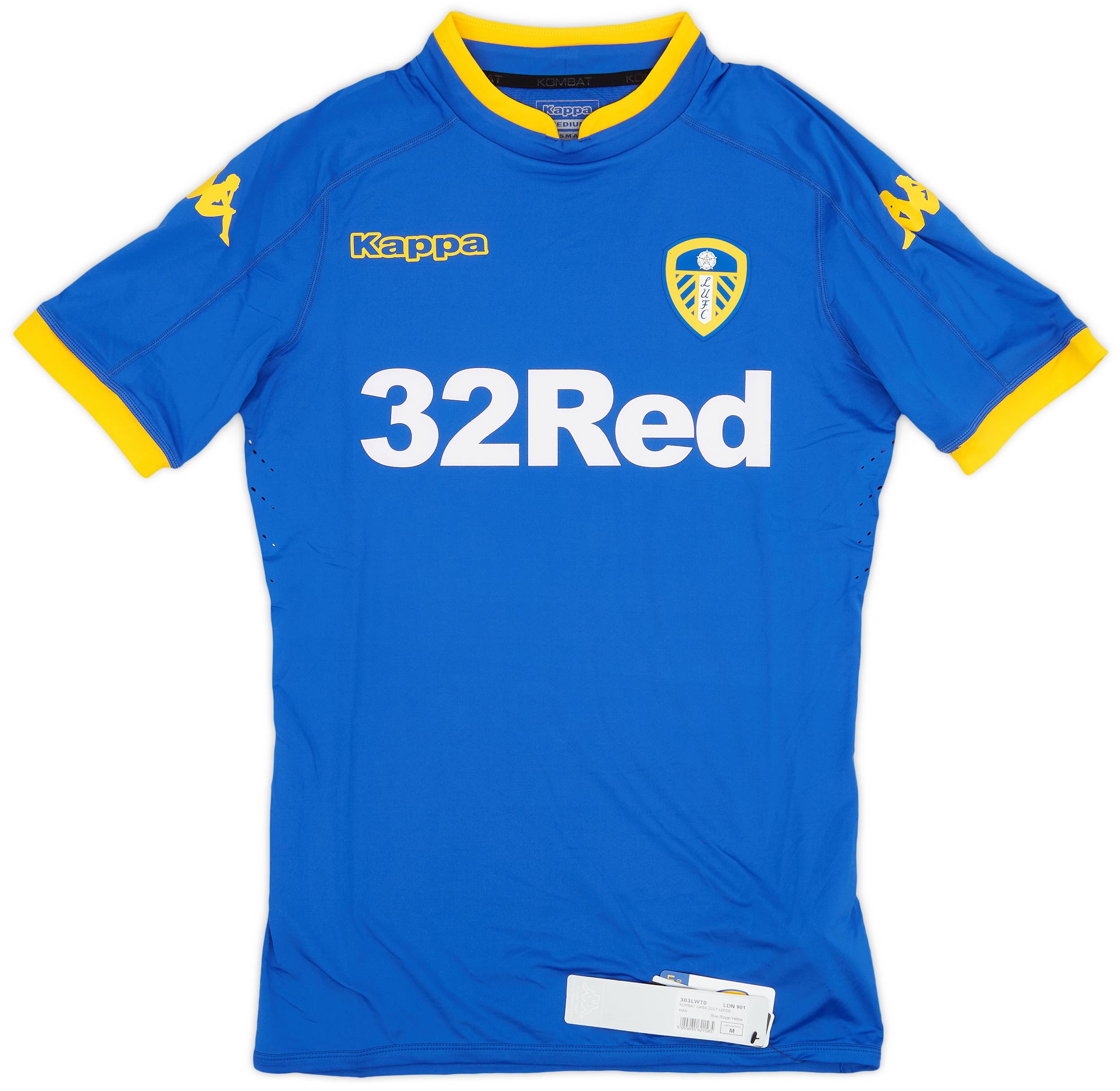 2016-17 Leeds United Authentic Away Shirt (S)