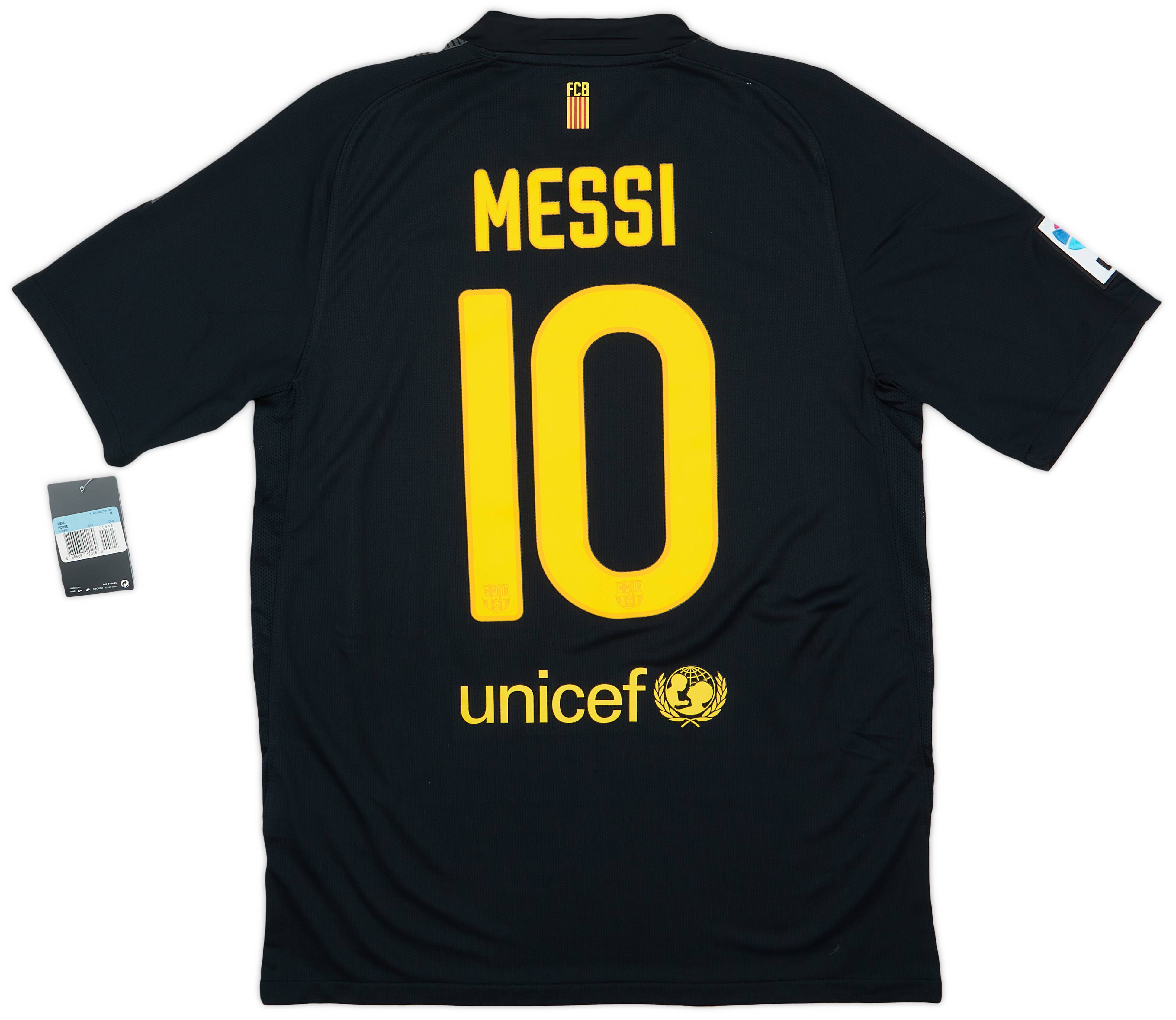 2011-12 Barcelona Away Shirt Messi #10 (M)