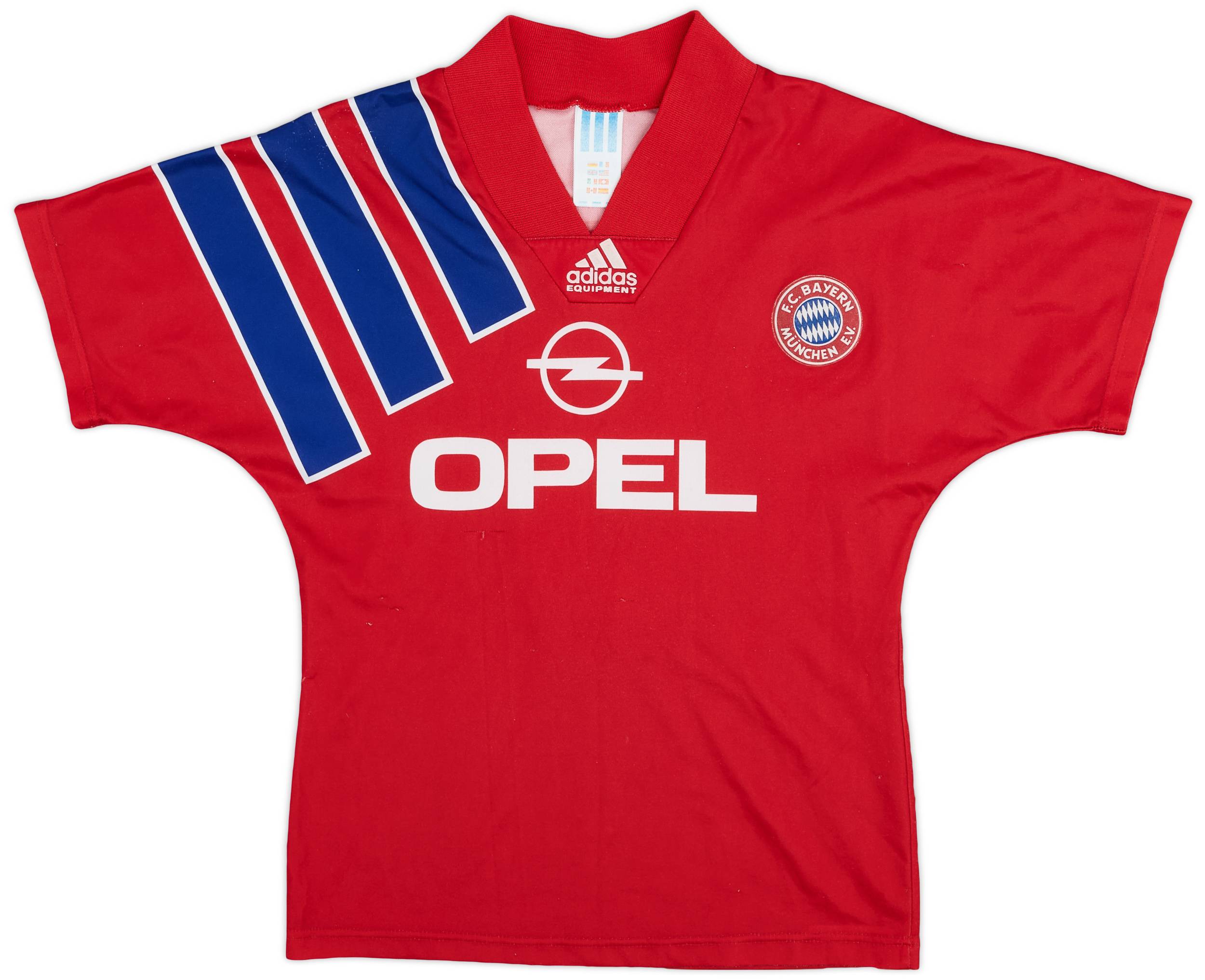 1991-93 Bayern Munich Home Shirt #5 - 8/10 - (L.Boys)