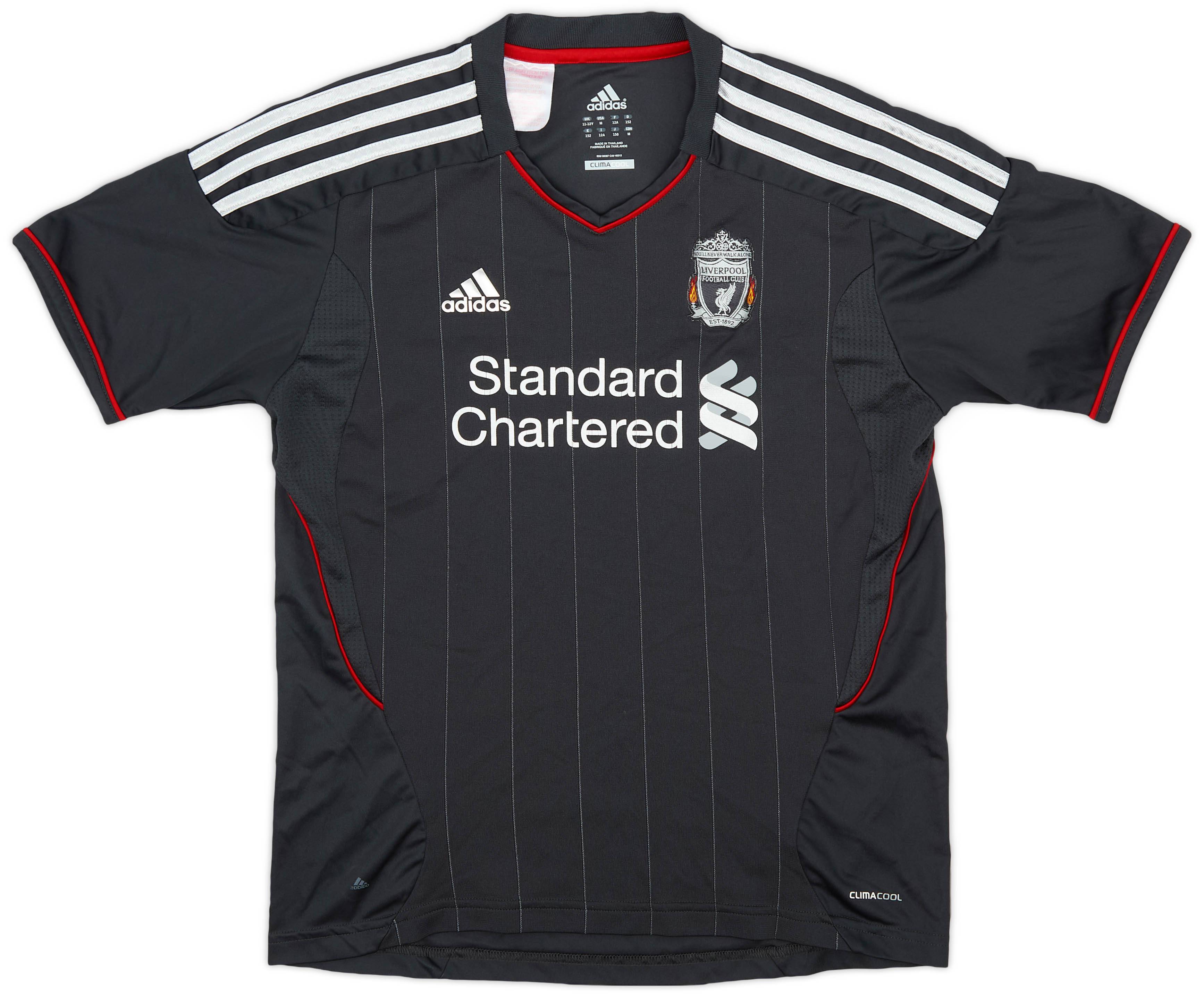 2011-12 Liverpool Away Shirt - 7/10 - (M.Boys)