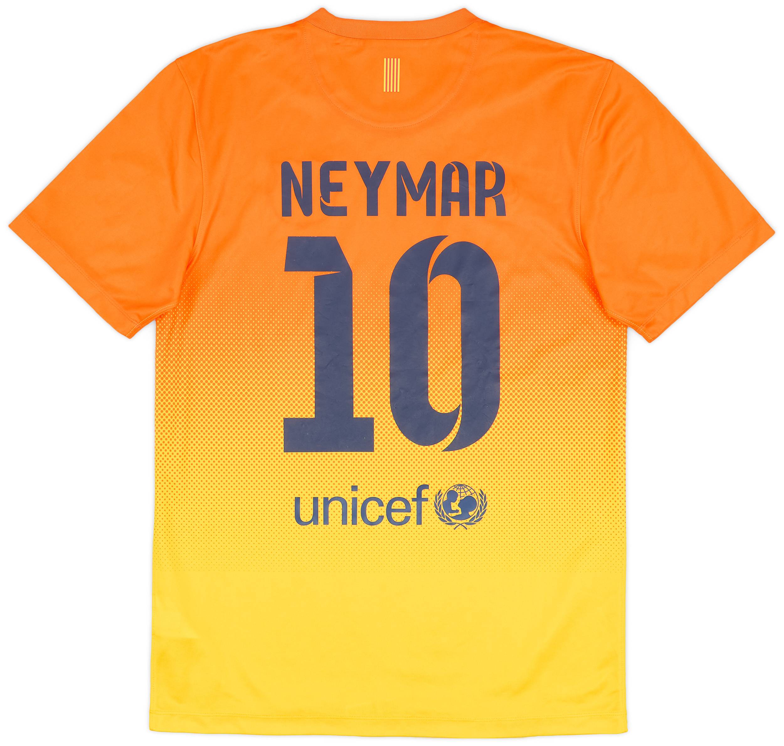 2012-13 Barcelona Basic Away Shirt Neymar #10 - 9/10 - (S)