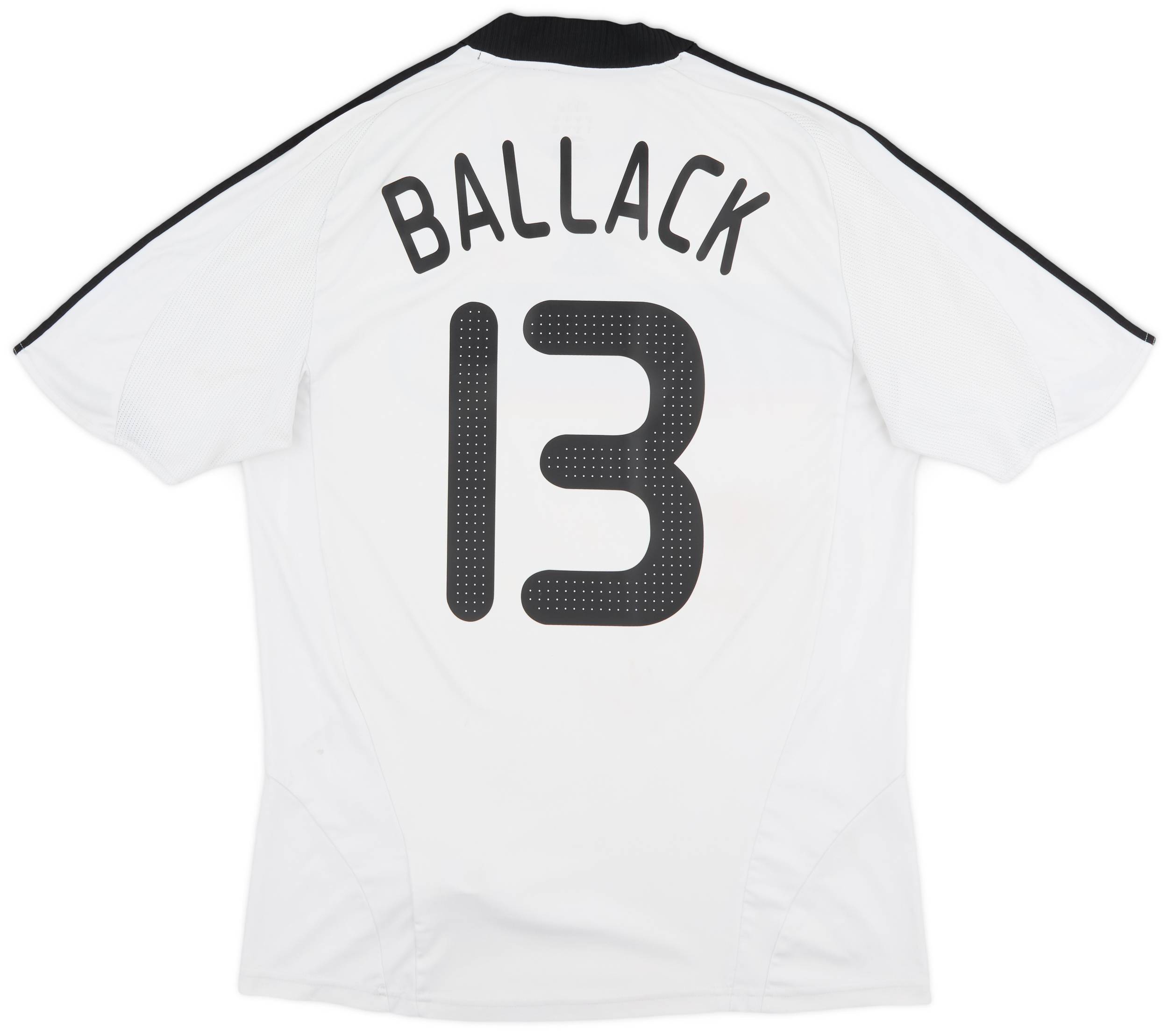 2008-09 Germany Home Shirt Ballack #13 - 6/10 - (M)