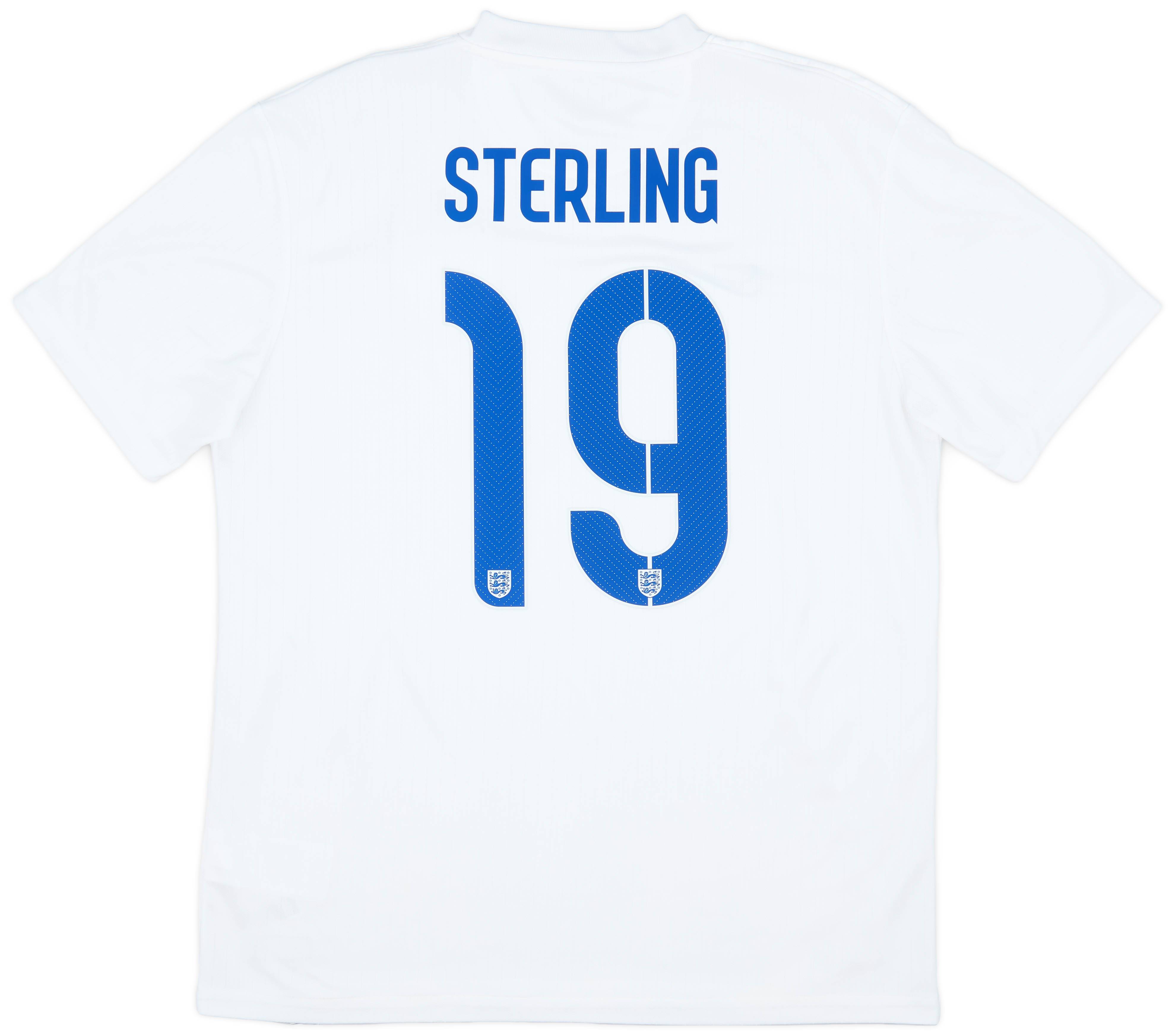 2014-15 England Home Shirt Sterling #19 - 9/10 - (L)