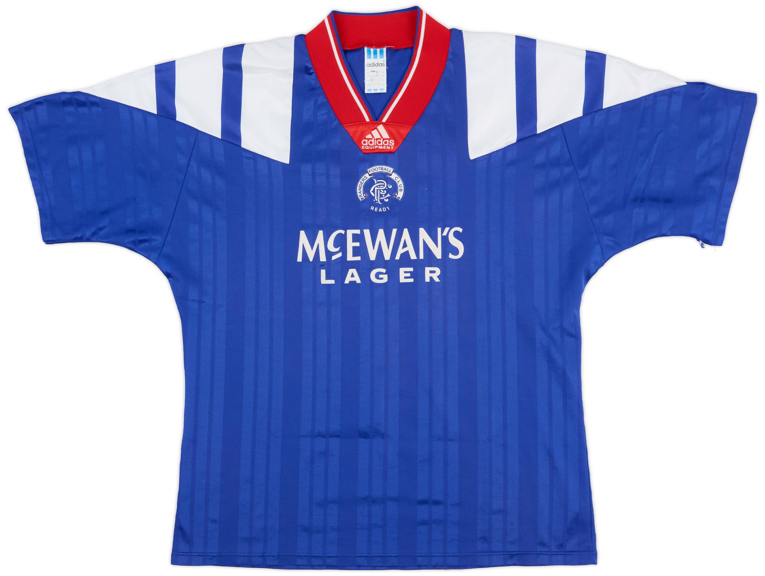 1992-94 Rangers Home Shirt - 8/10 - (XL)