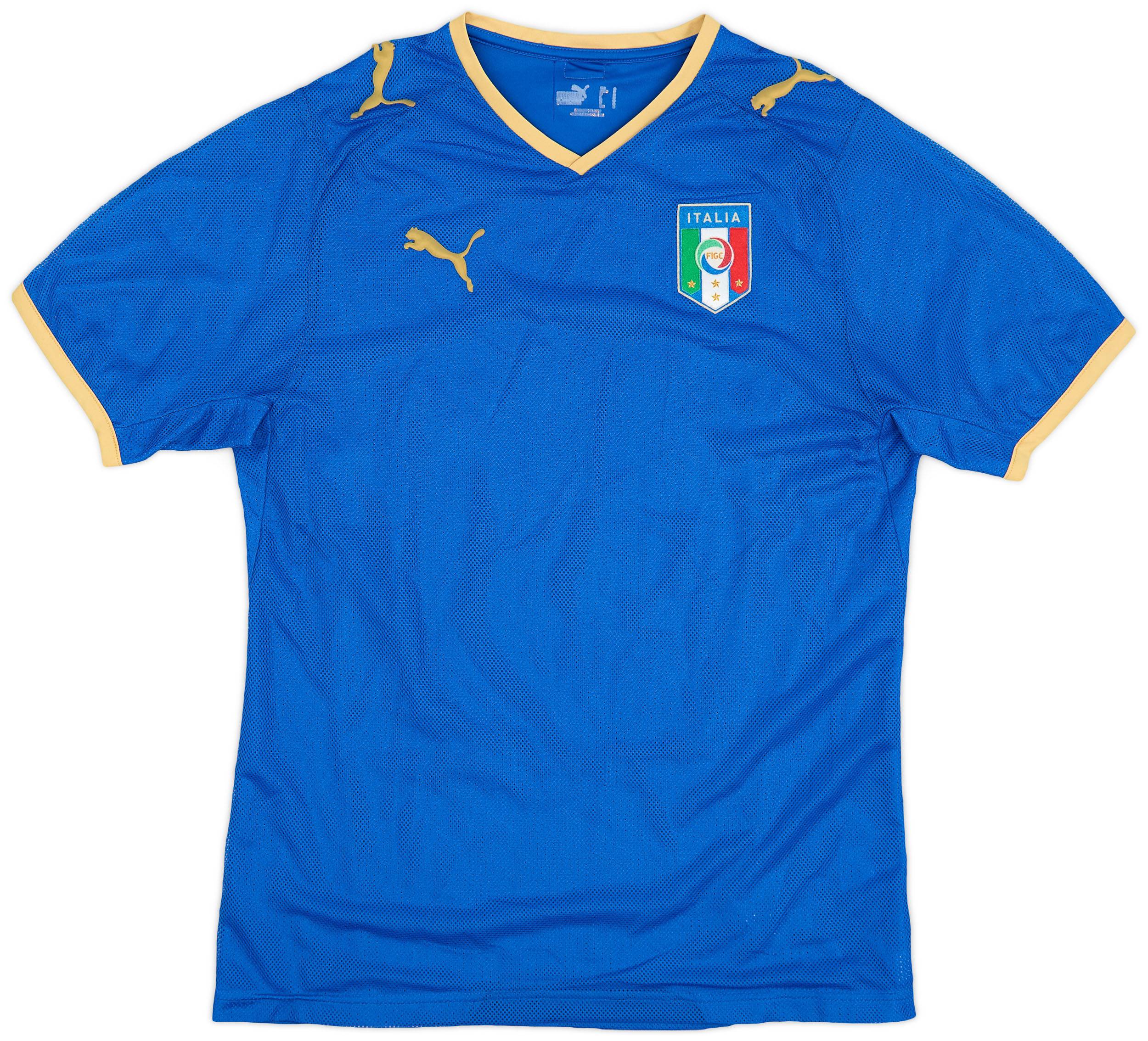 2007-08 Italy Home Shirt - 6/10 - (S)