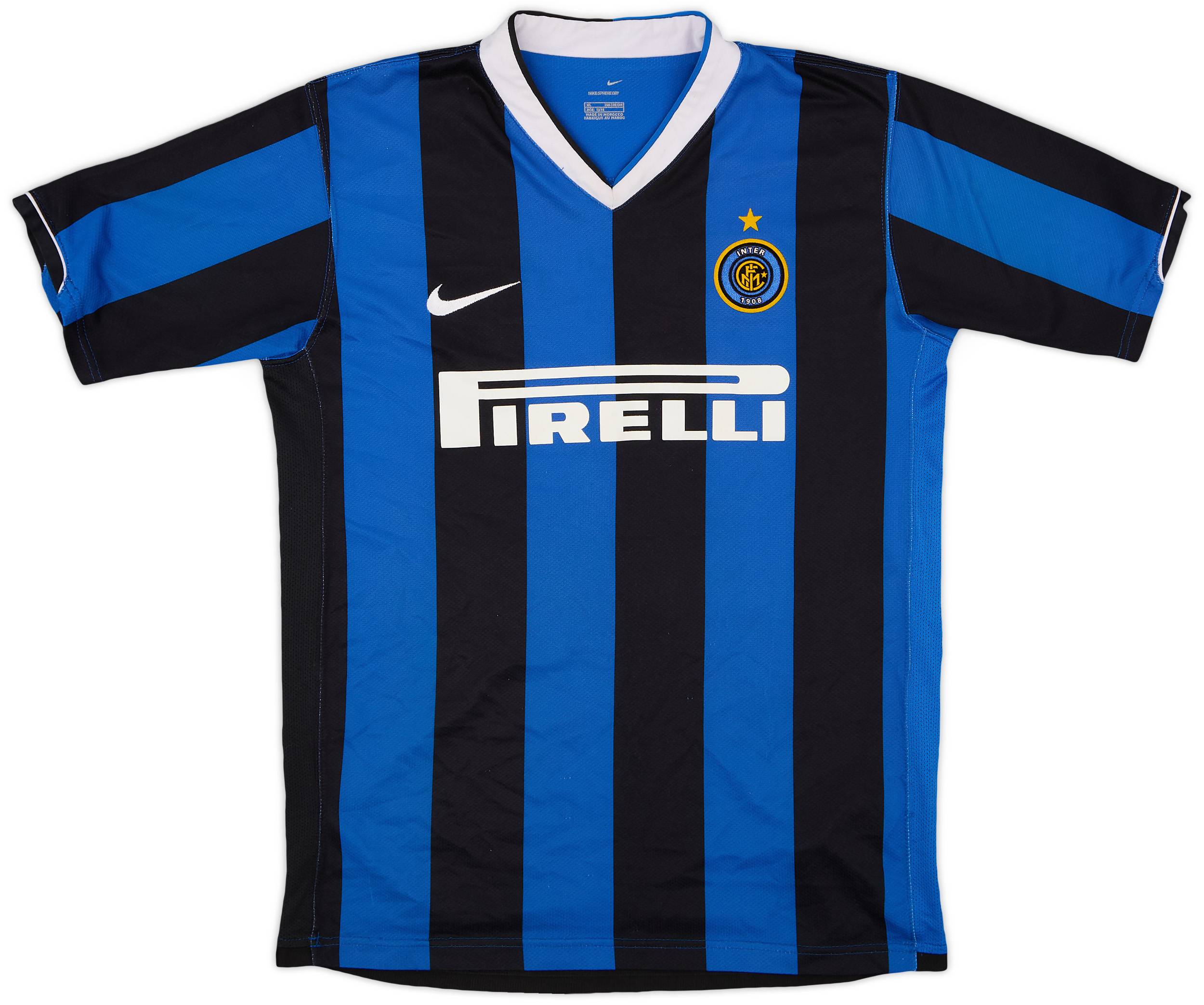 2006-07 Inter Milan Home Shirt - 5/10 - (XL.Boys)