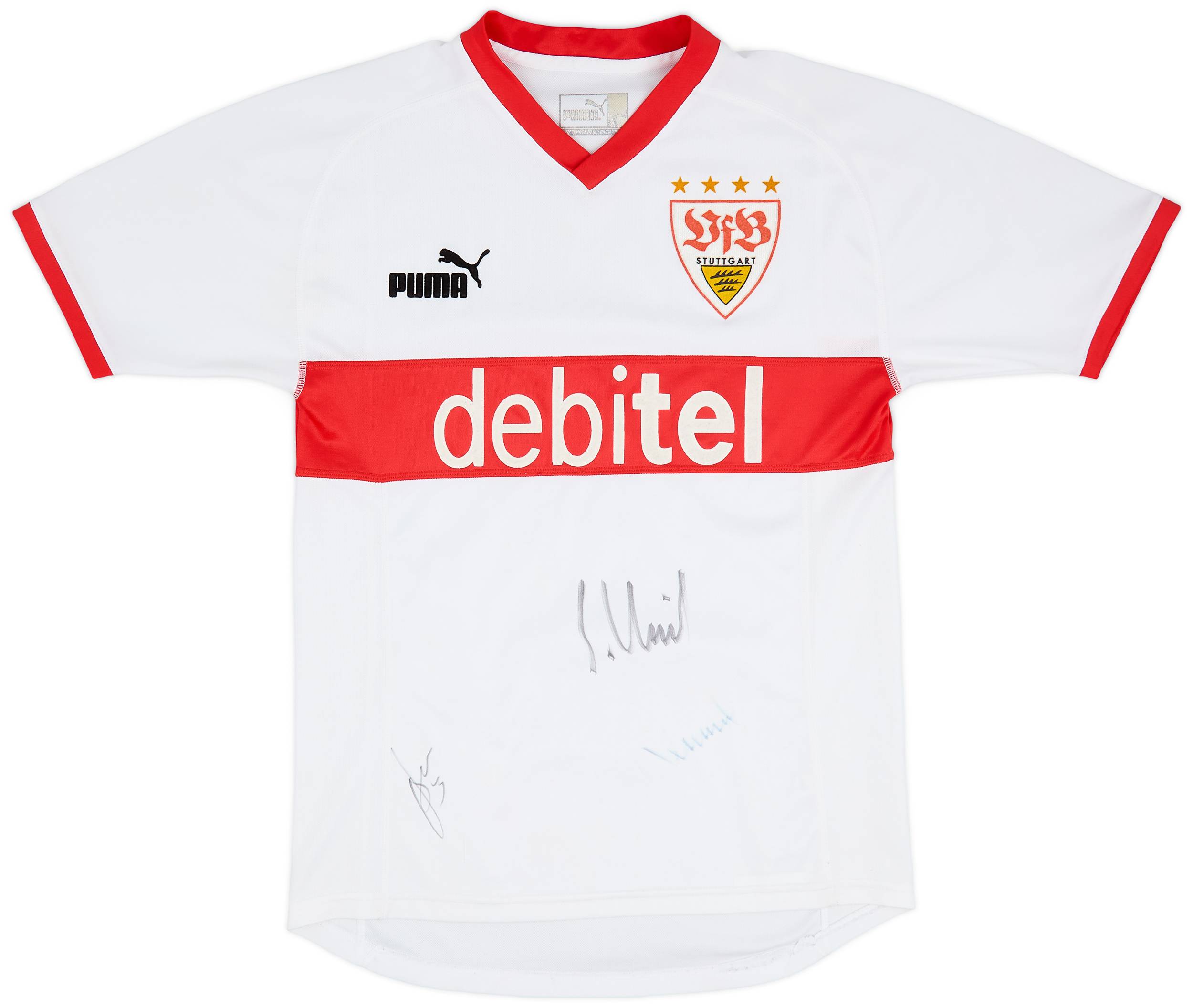 2003-04 Stuttgart Signed Home Shirt - 7/10 - (S)