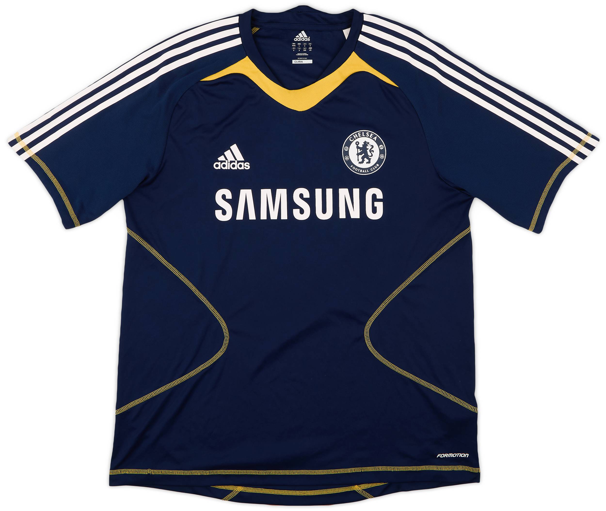 2010-11 Chelsea adidas Formotion Training Shirt - 9/10 - (L/XL)