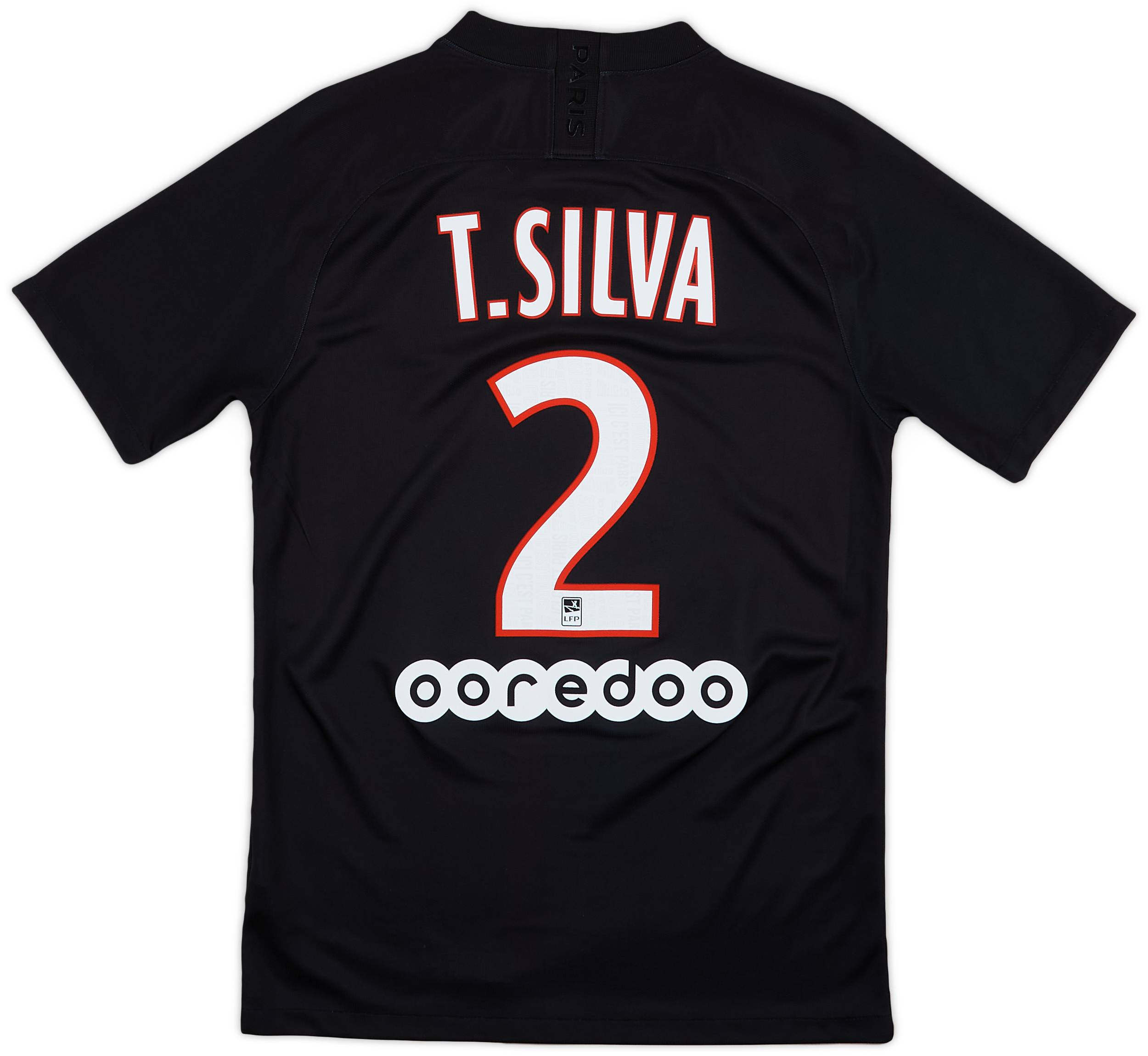 2019-20 Paris Saint-Germain Fourth Shirt T.Silva #2 - 9/10 - (S)