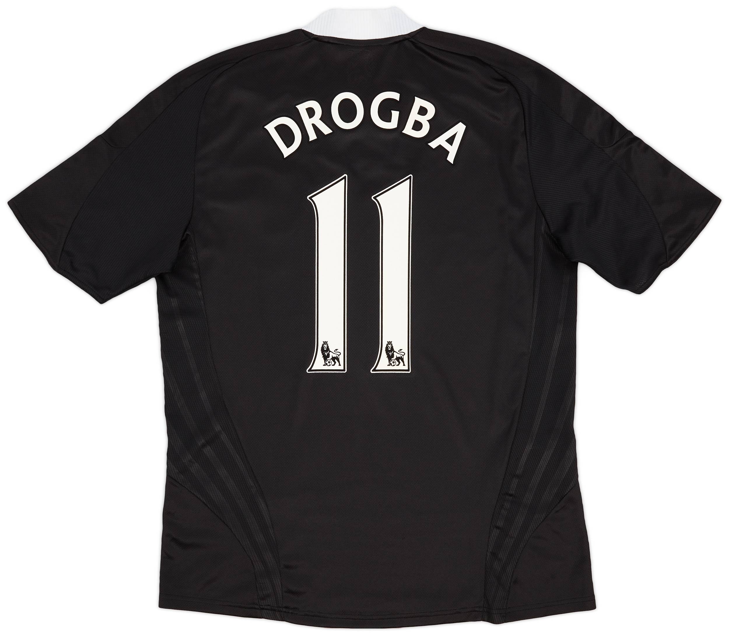 2008 09 Chelsea Away Shirt Drogba 11 9 10 L