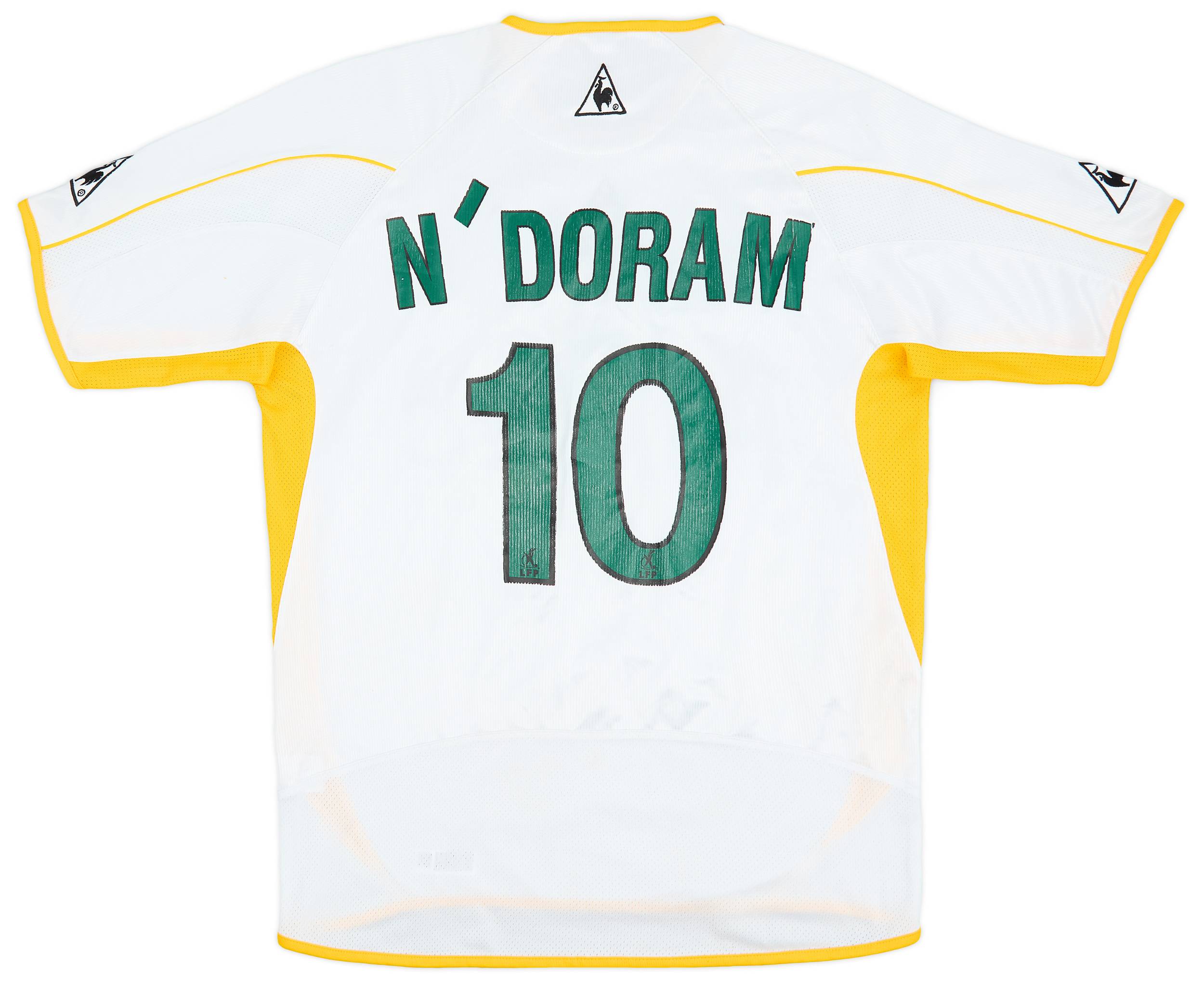 2003-04 Nantes Away Shirt N'Doram #10 - 6/10 - (L)