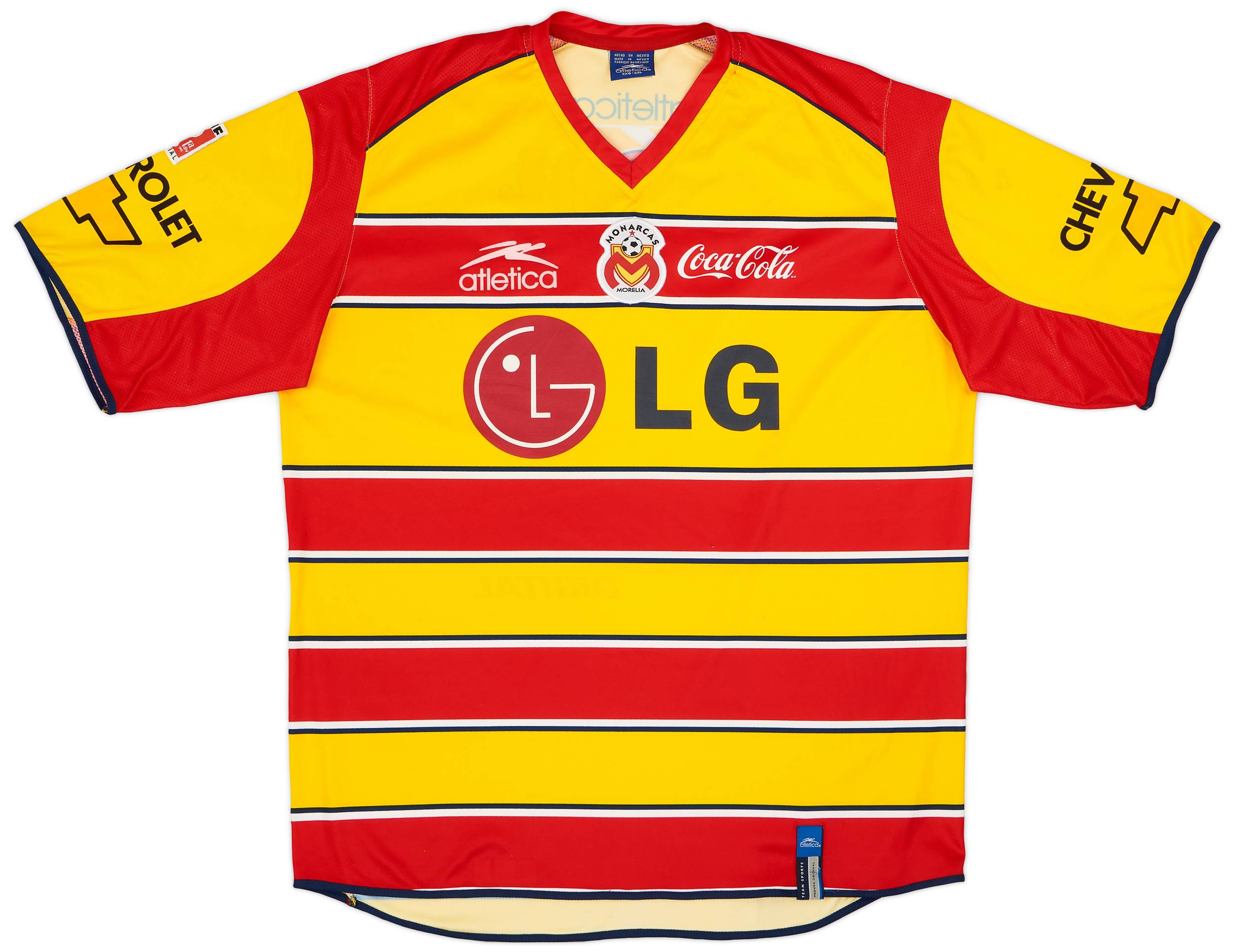 2003-04 Monarcas Morelia Home Shirt - 8/10 - (XXL)