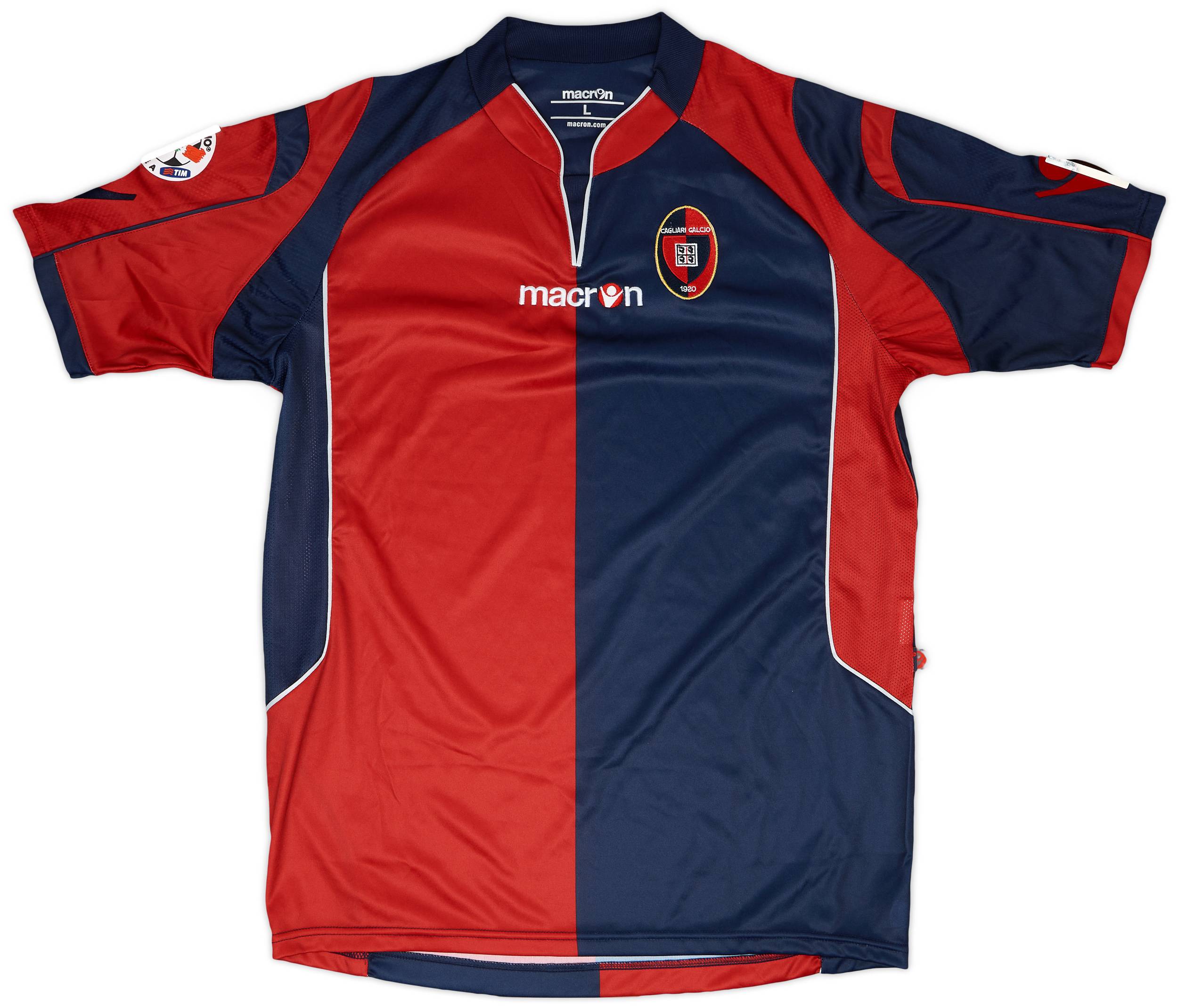 2009-10 Cagliari Home Shirt - 8/10 - (L)
