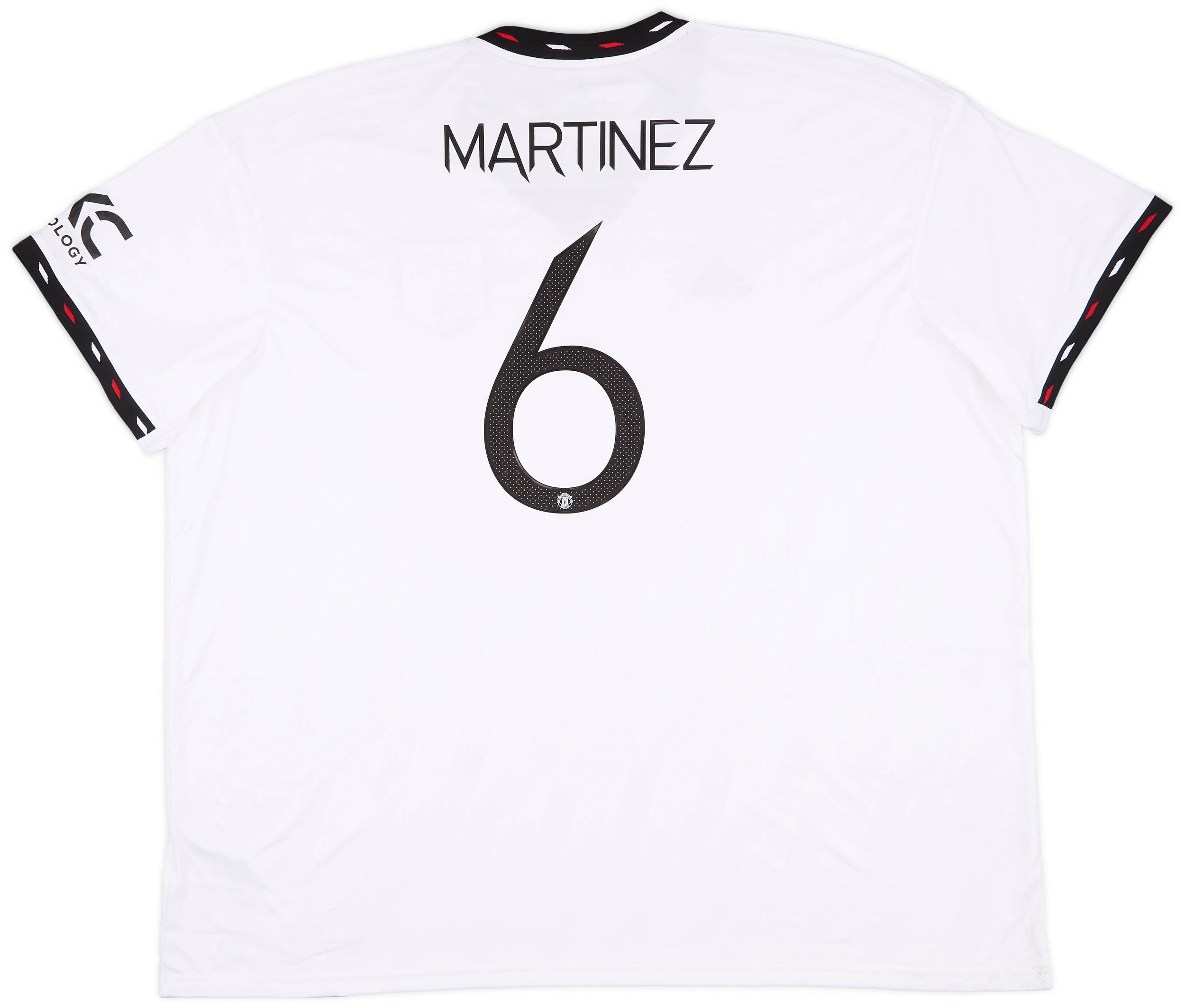 2022-23 Manchester United Away Shirt Martinez #6 (4XL)