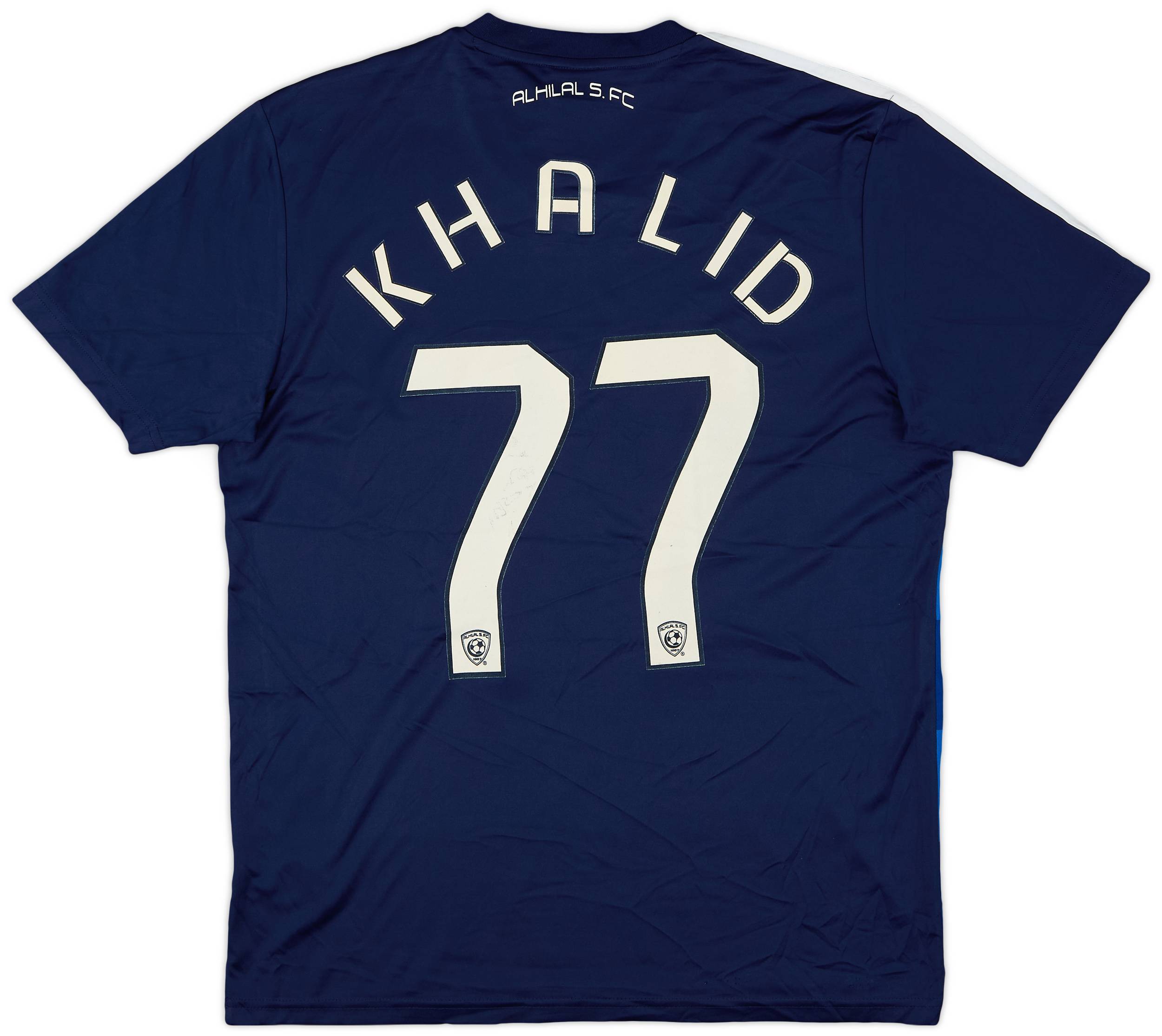 2011-12 adidas Template (Al Hilal) Shirt Khalid #77 - 6/10 - (M)
