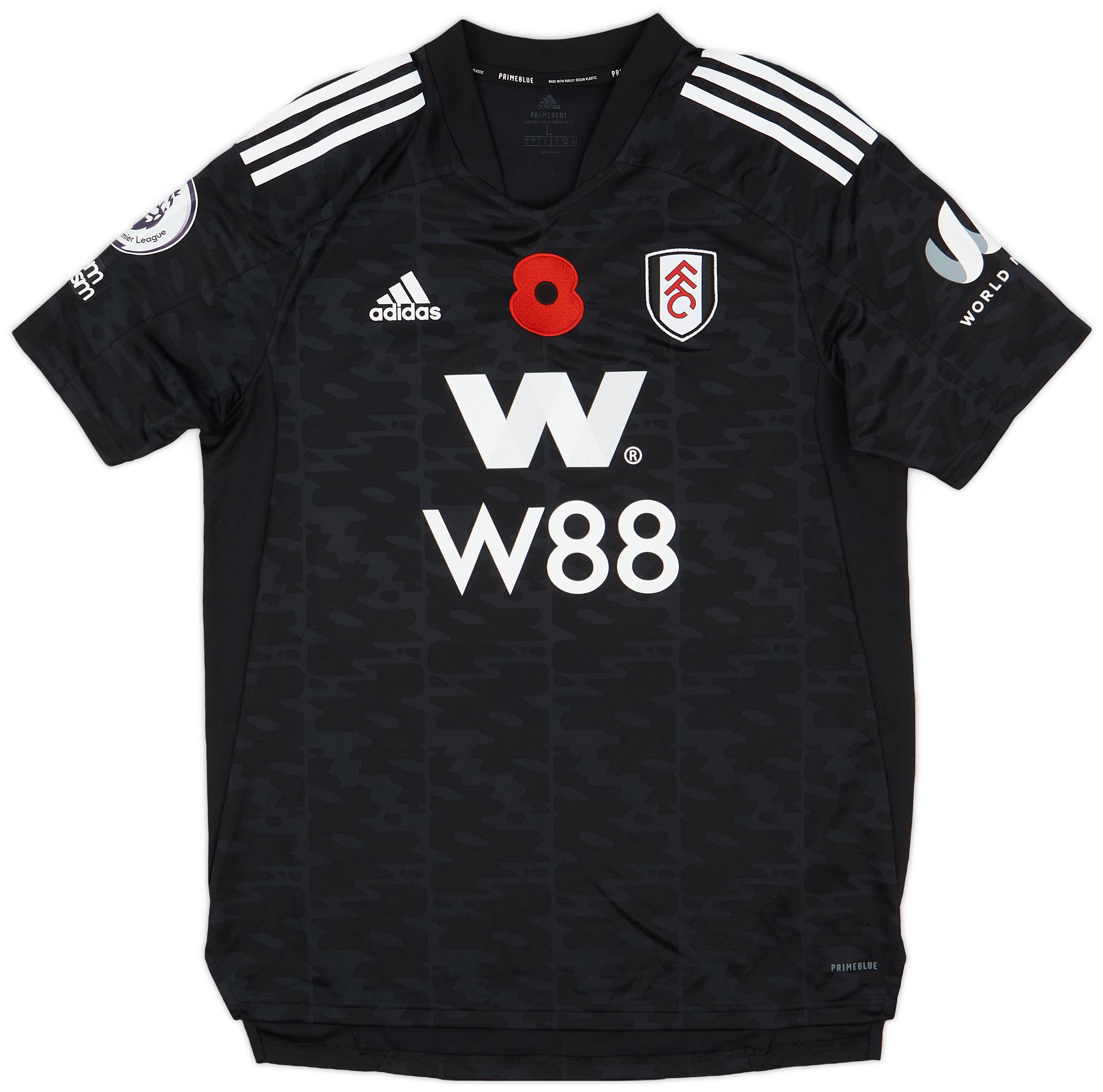 2023-24 Fulham Match Issue Home Shirt J. Palhinha #26