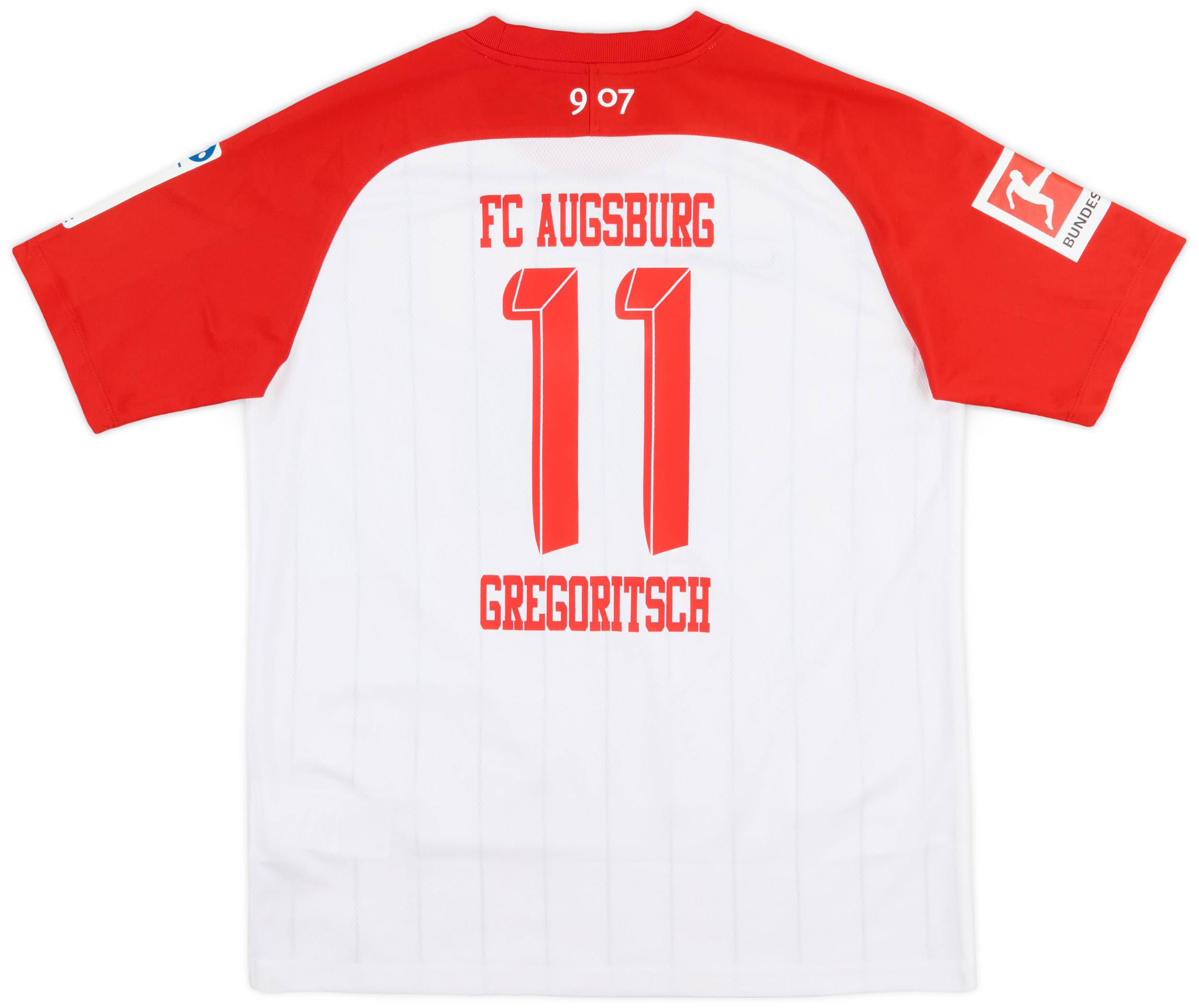 2017-18 Augsburg Home Shirt Gregoritsch #11 - 8/10 - (XL.Boys)