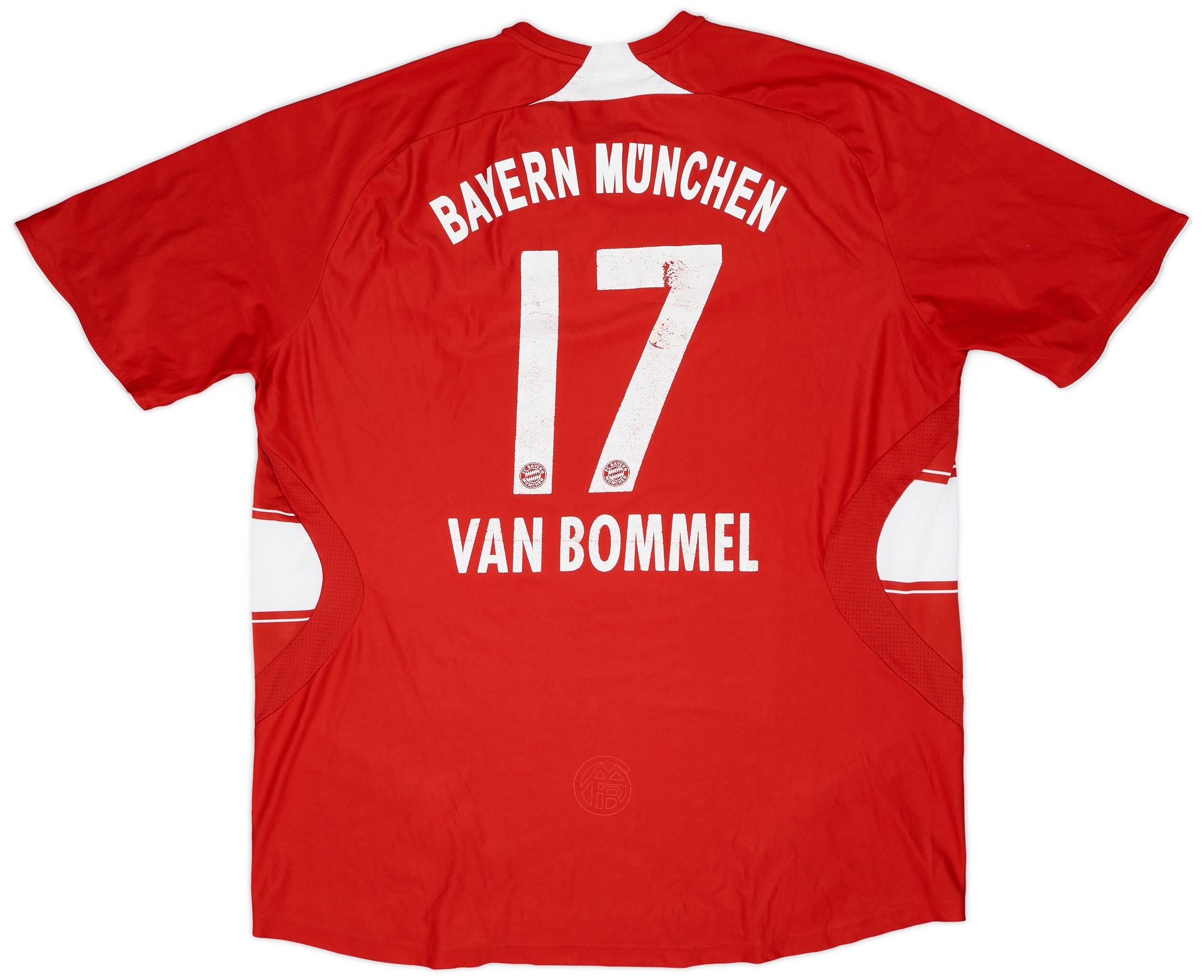 2007-08 Bayern Munich Home Shirt Van Bommel #17 - 4/10 - (3XL)