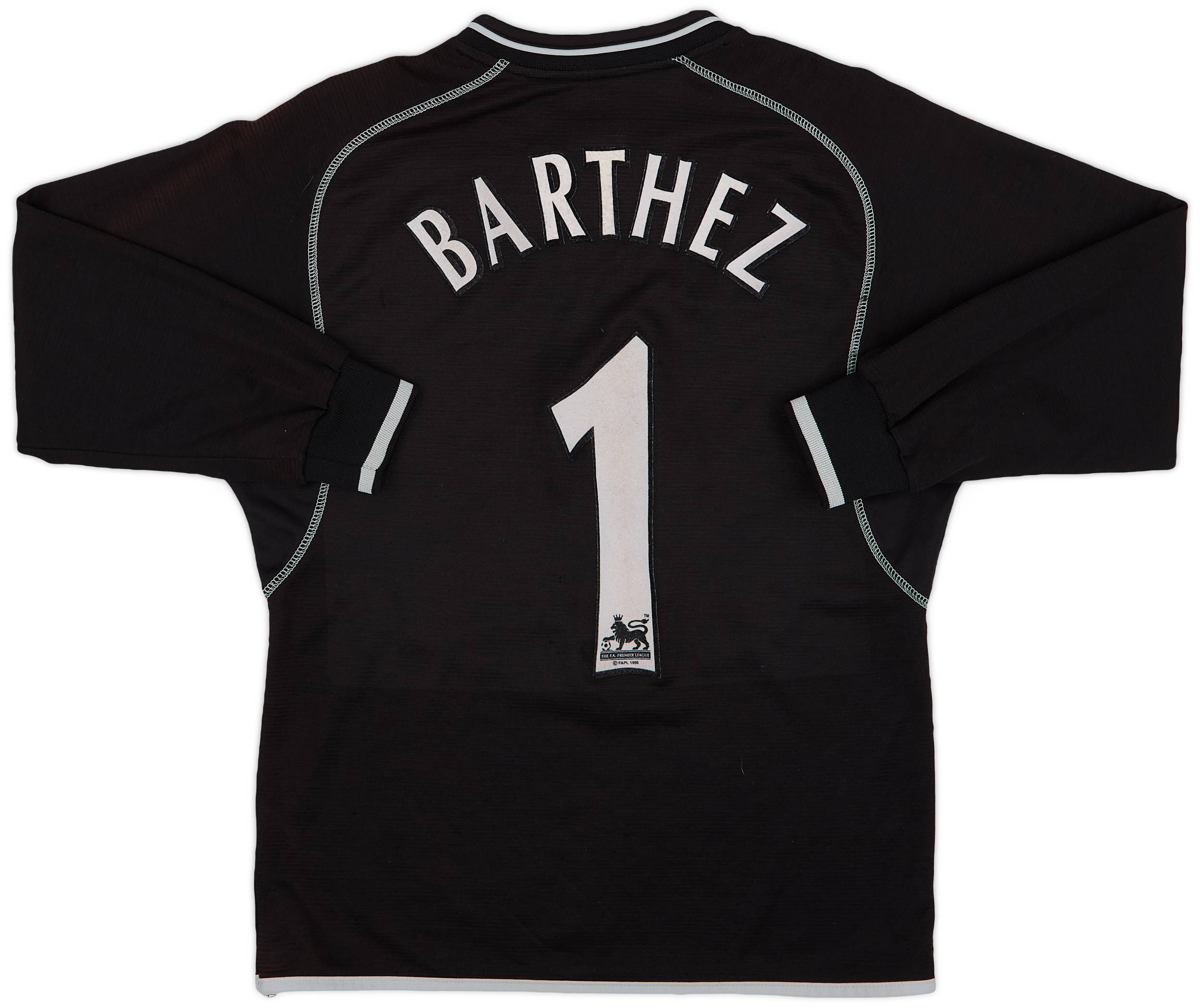 2000-02 Manchester United GK Shirt Barthez #1 - 6/10 - (L.Boys)